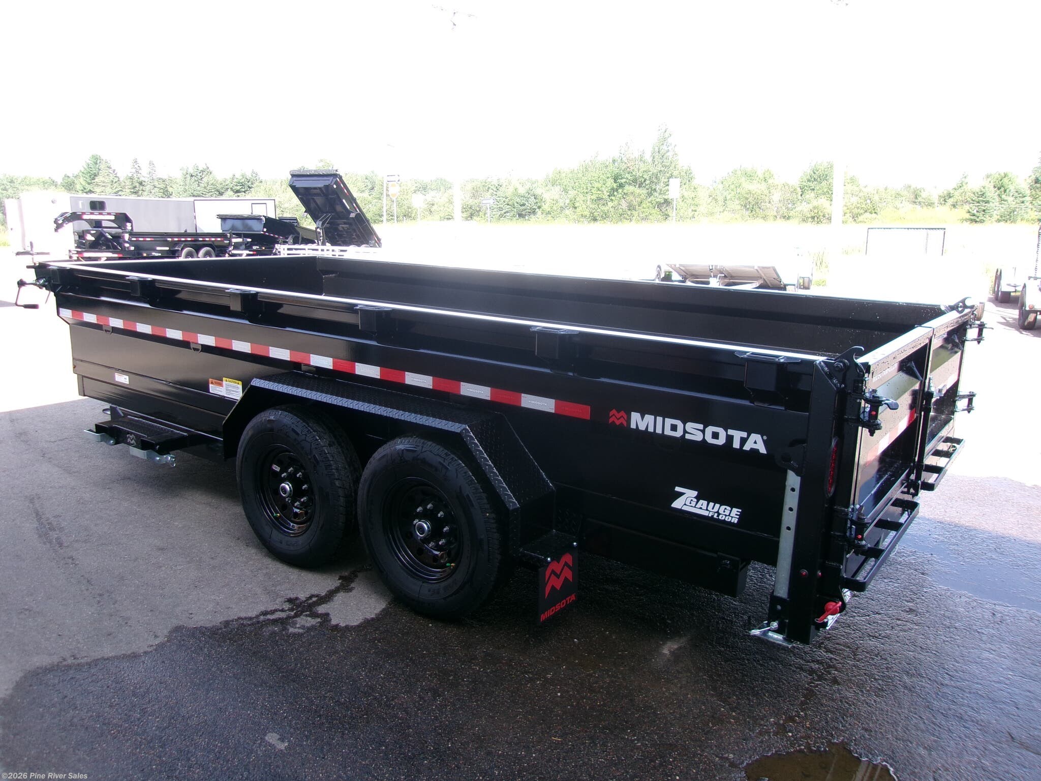 2027 HV 16' Dump Trailer 15.4 K GVWR by Midsota from Pine River Sales in Cloquet, Minnesota