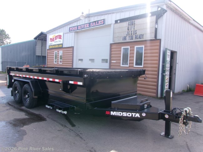 2027 Midsota HV 16' Dump Trailer 15.4 K GVWR