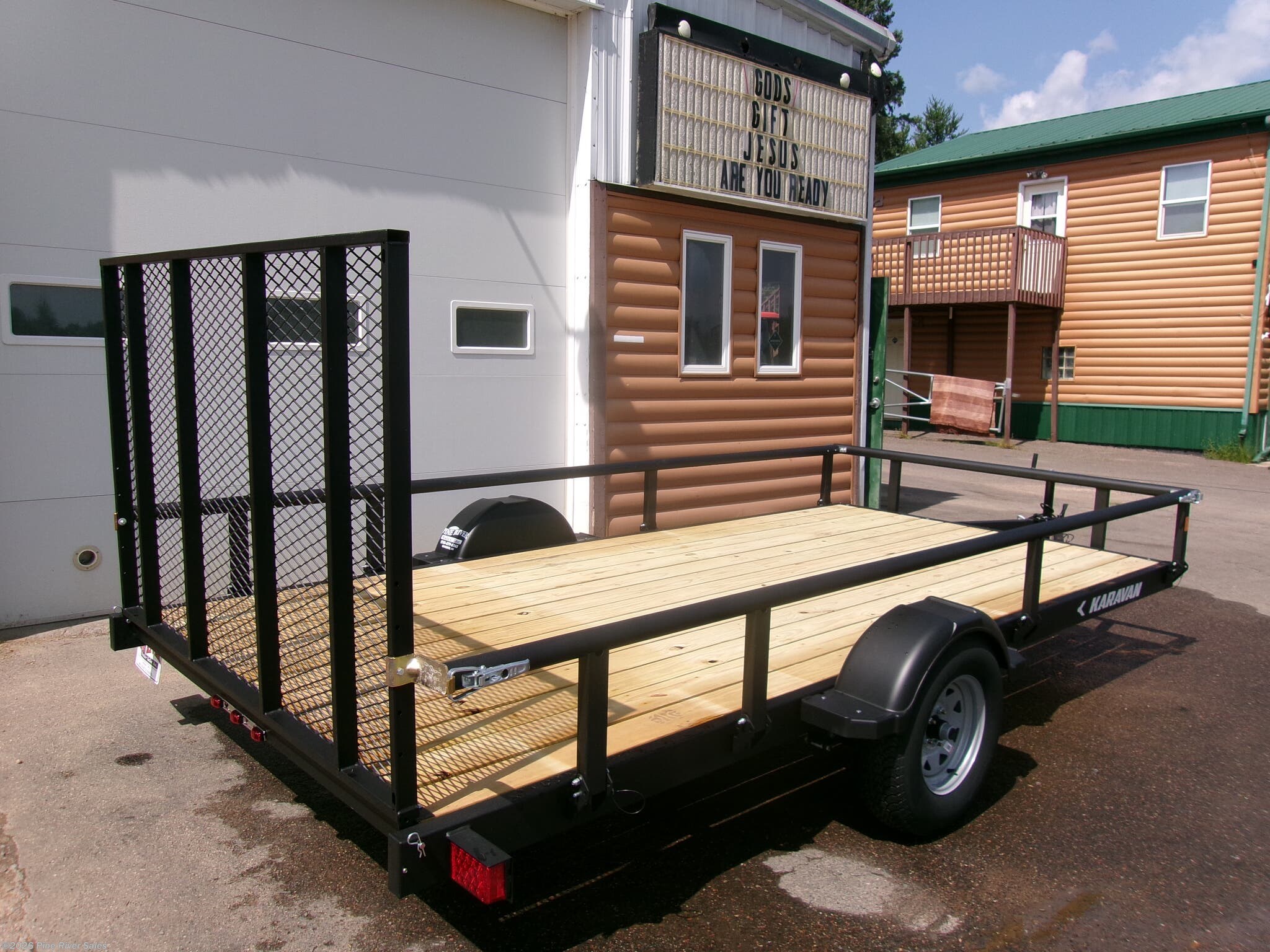 2027 Utility Trailer 81"x14' Karavan 3k Steel by Karavan from Pine River Sales in Cloquet, Minnesota