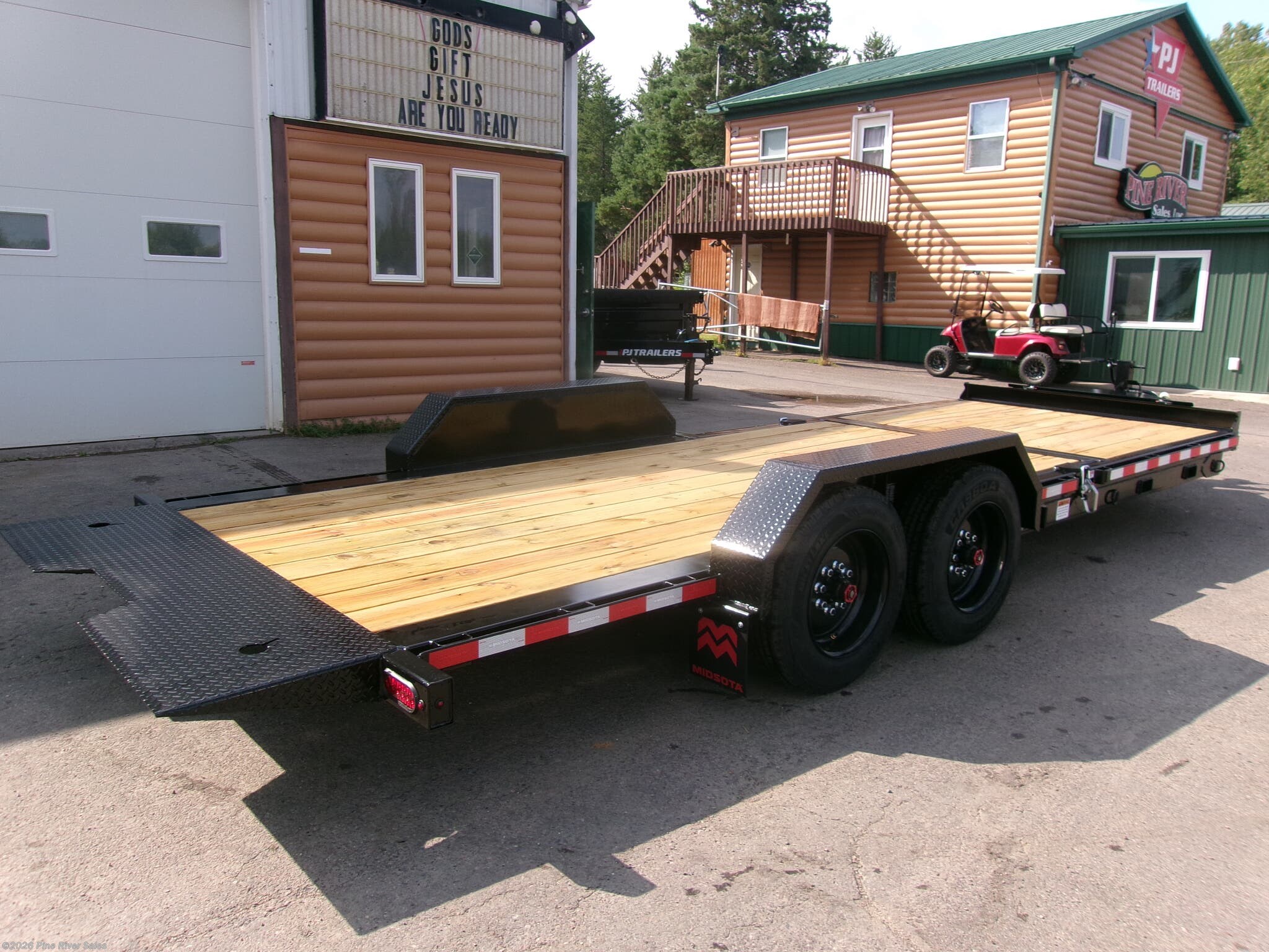 2027 Midsota TB 83" x 22' Gravity Tilt Trailer 17,600# GVWR