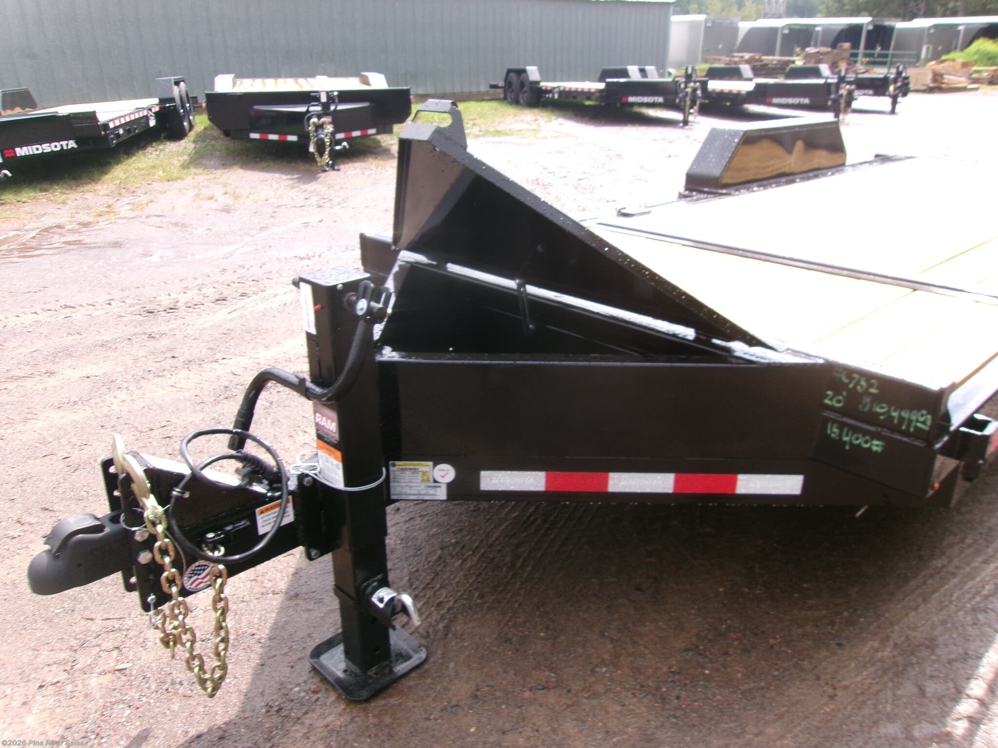 New 2026 Midsota TB 83" x 20' 15.4k Gravity Tilt Trailer available in Cloquet, Minnesota