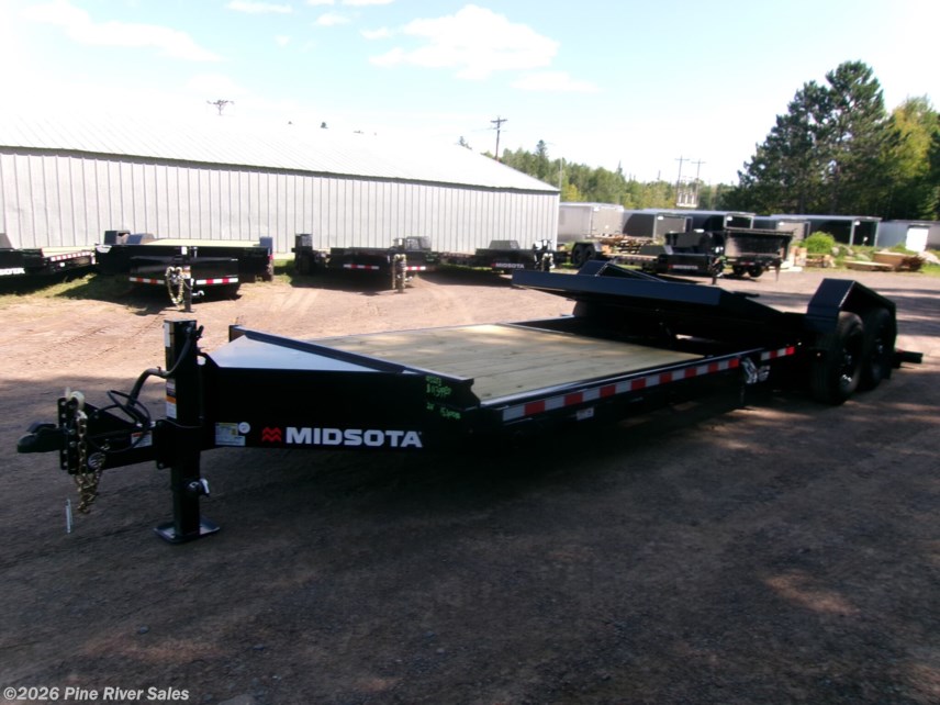 New 2027 Midsota TB 83" x 24' Gravity Tilt Trailer 15.4k available in Cloquet, Minnesota