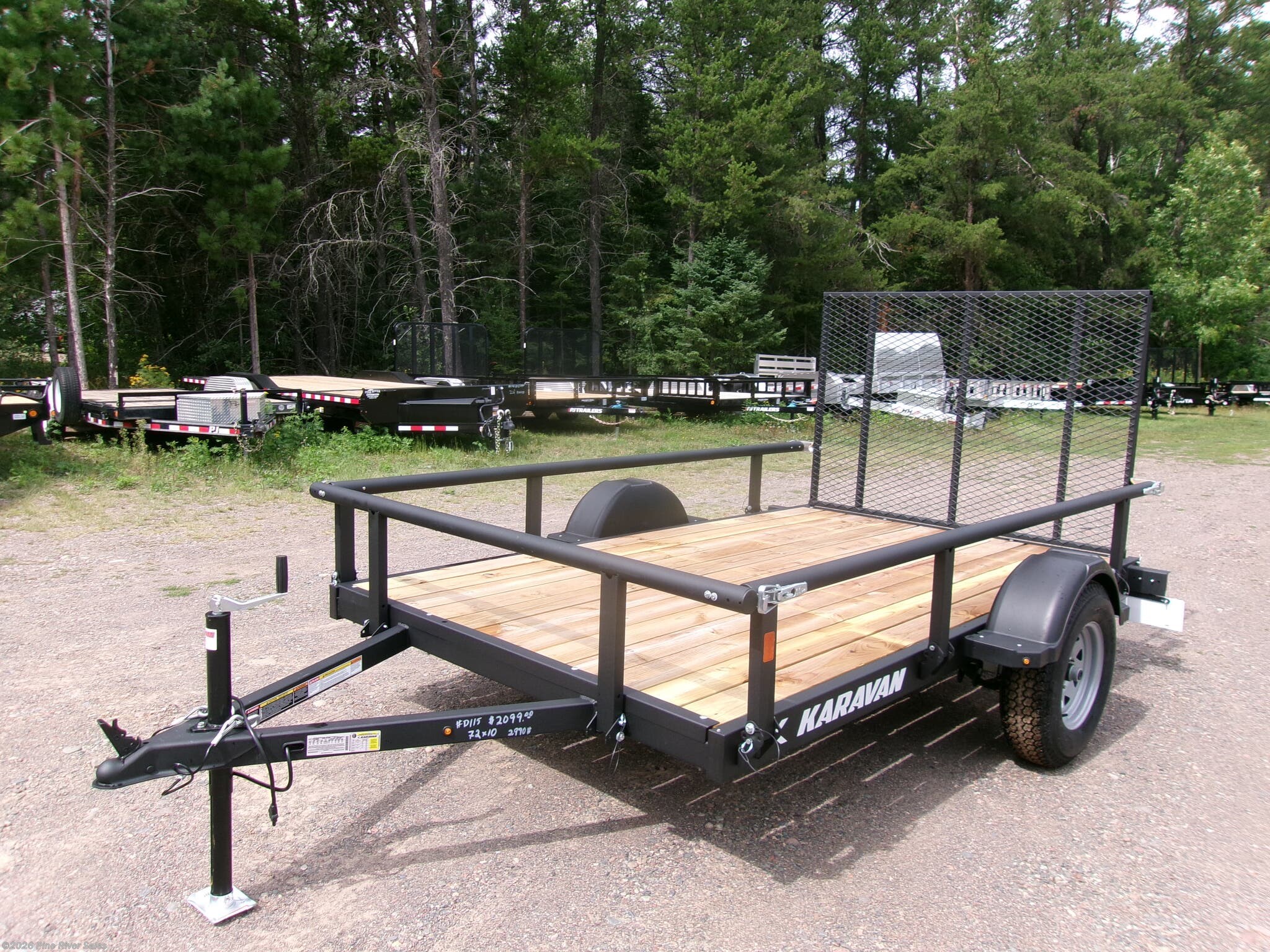 2027 Karavan Utility Trailer 72x10 GVWR 3K - New Utility Trailer for sale by Pine River Sales in Cloquet, Minnesota