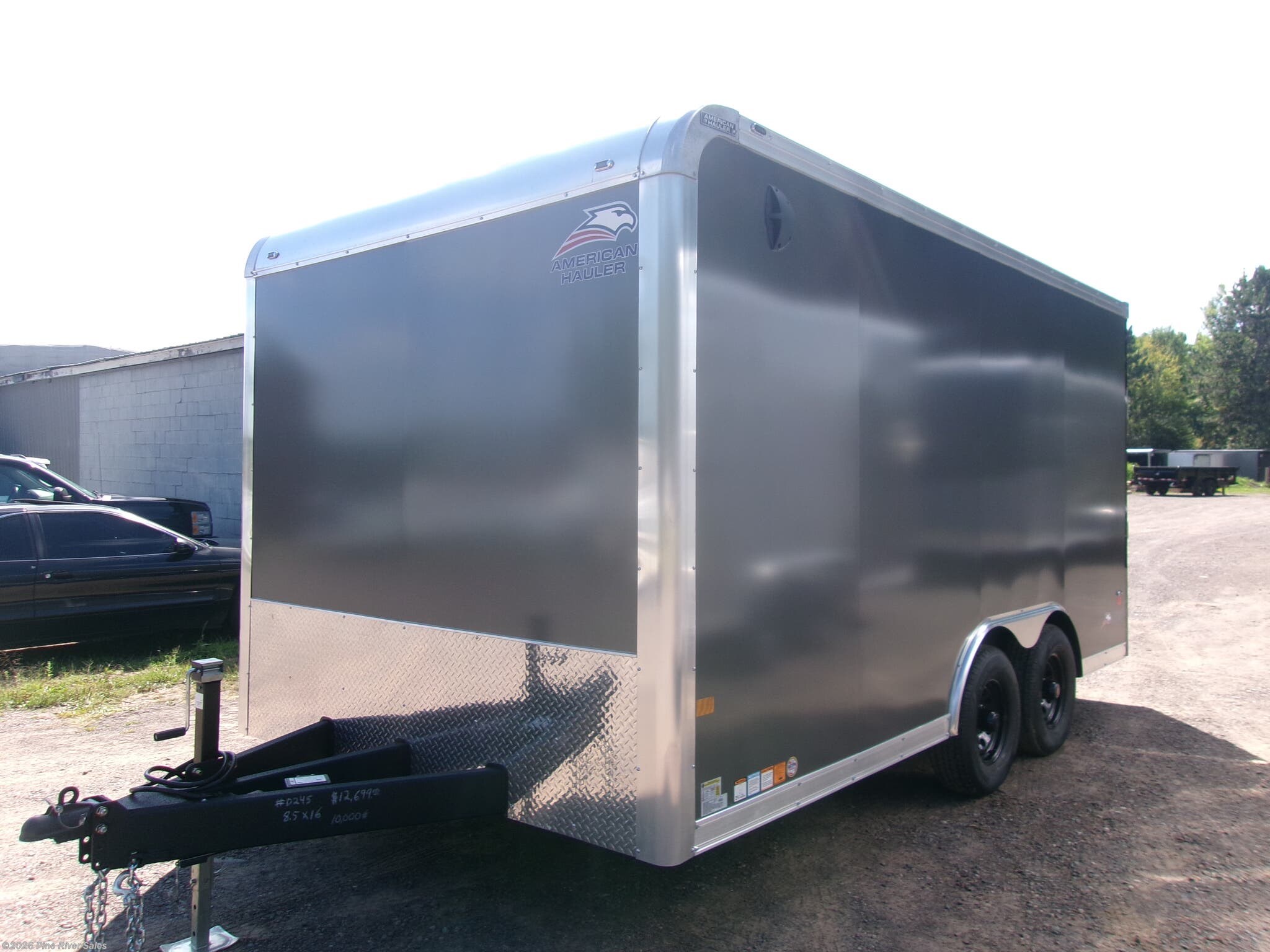 2027 American Hauler 8.5x16 EAVH 10k GVWR - New Cargo Trailer for sale by Pine River Sales in Cloquet, Minnesota