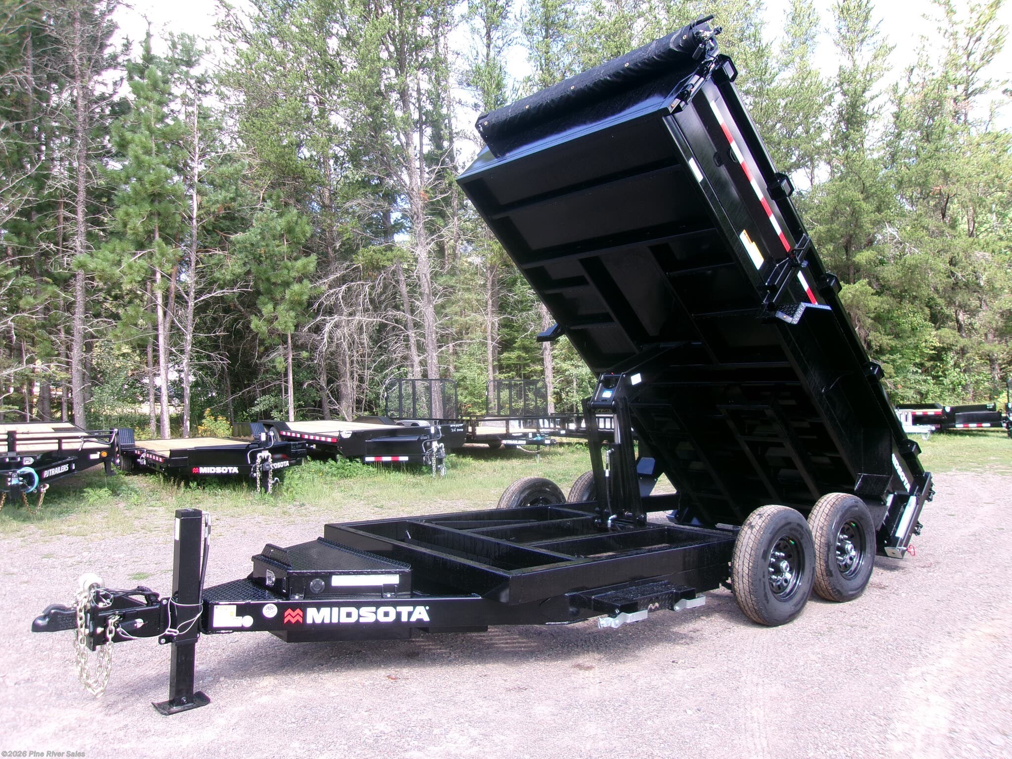 2027 Midsota HV 14' Dump Trailer GVWR 15.4K