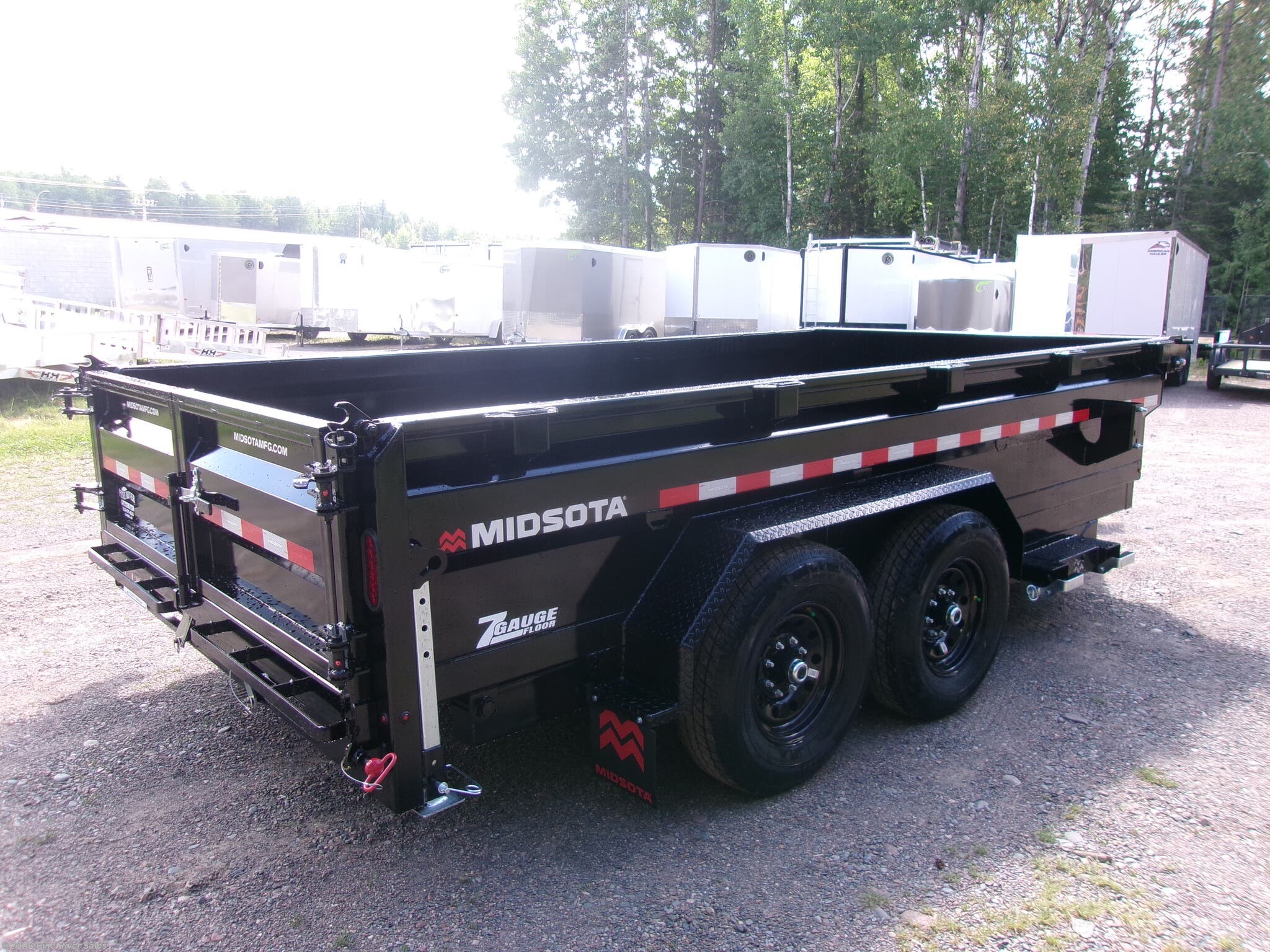 New 2027 Midsota HV 14' Dump Trailer GVWR 15.4K available in Cloquet, Minnesota