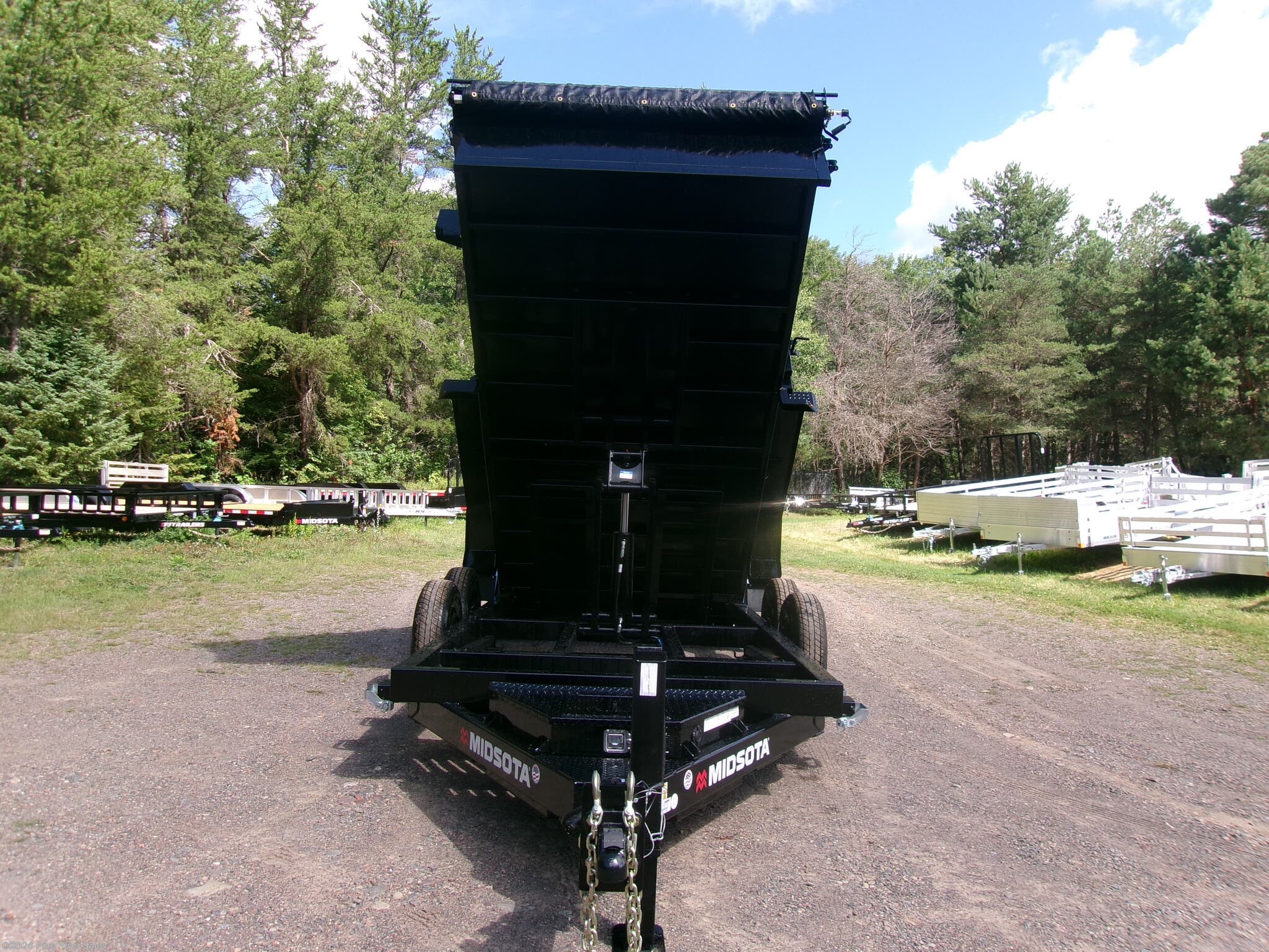 2027 Midsota HV 14' Dump Trailer GVWR 15.4K - New Dump (Heavy Duty) Trailer for sale by Pine River Sales in Cloquet, Minnesota