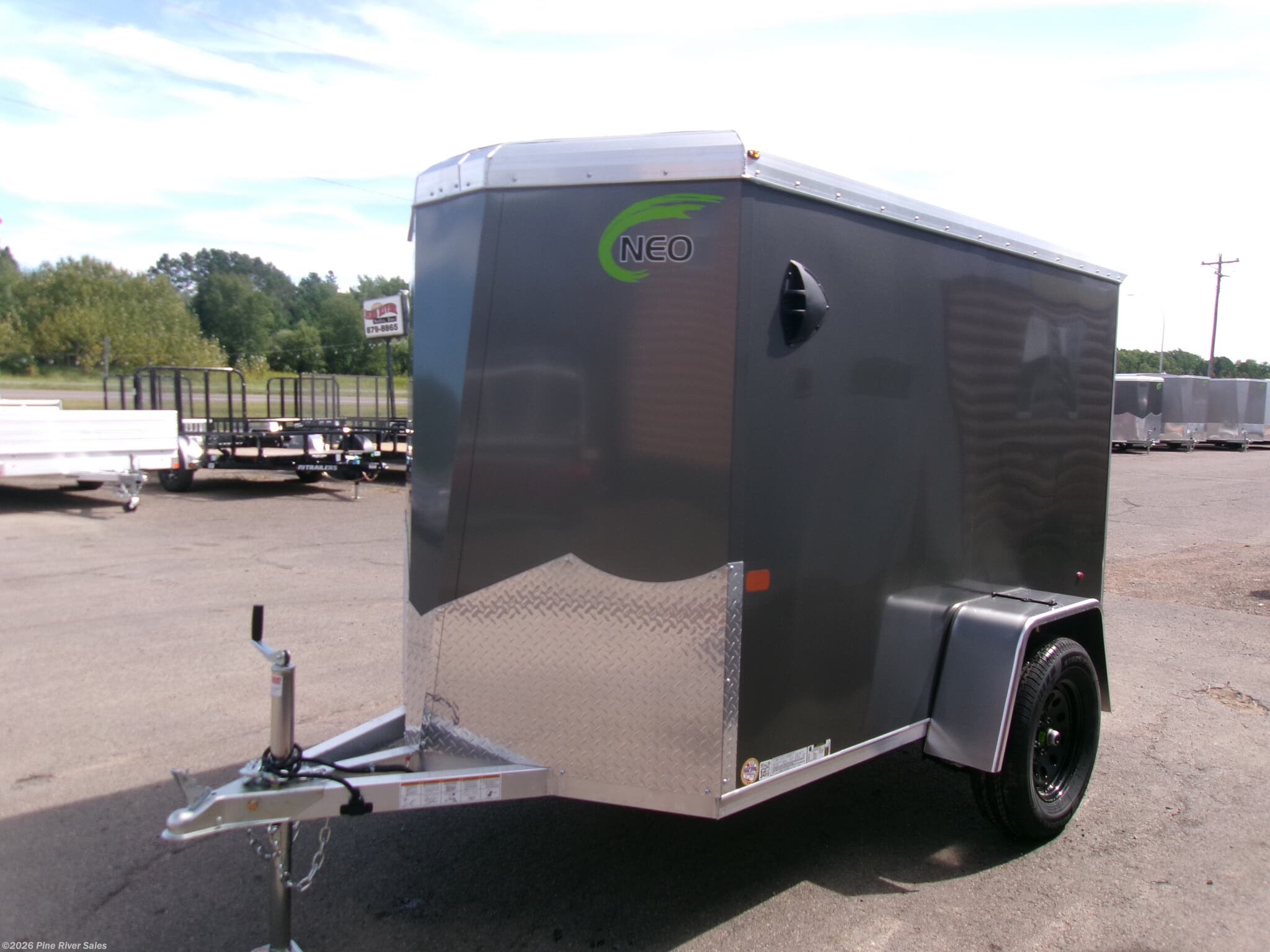 New 2027 Neo Trailers NAVR 5x8' NAVR GVWR  3k NAV85R6 available in Cloquet, Minnesota