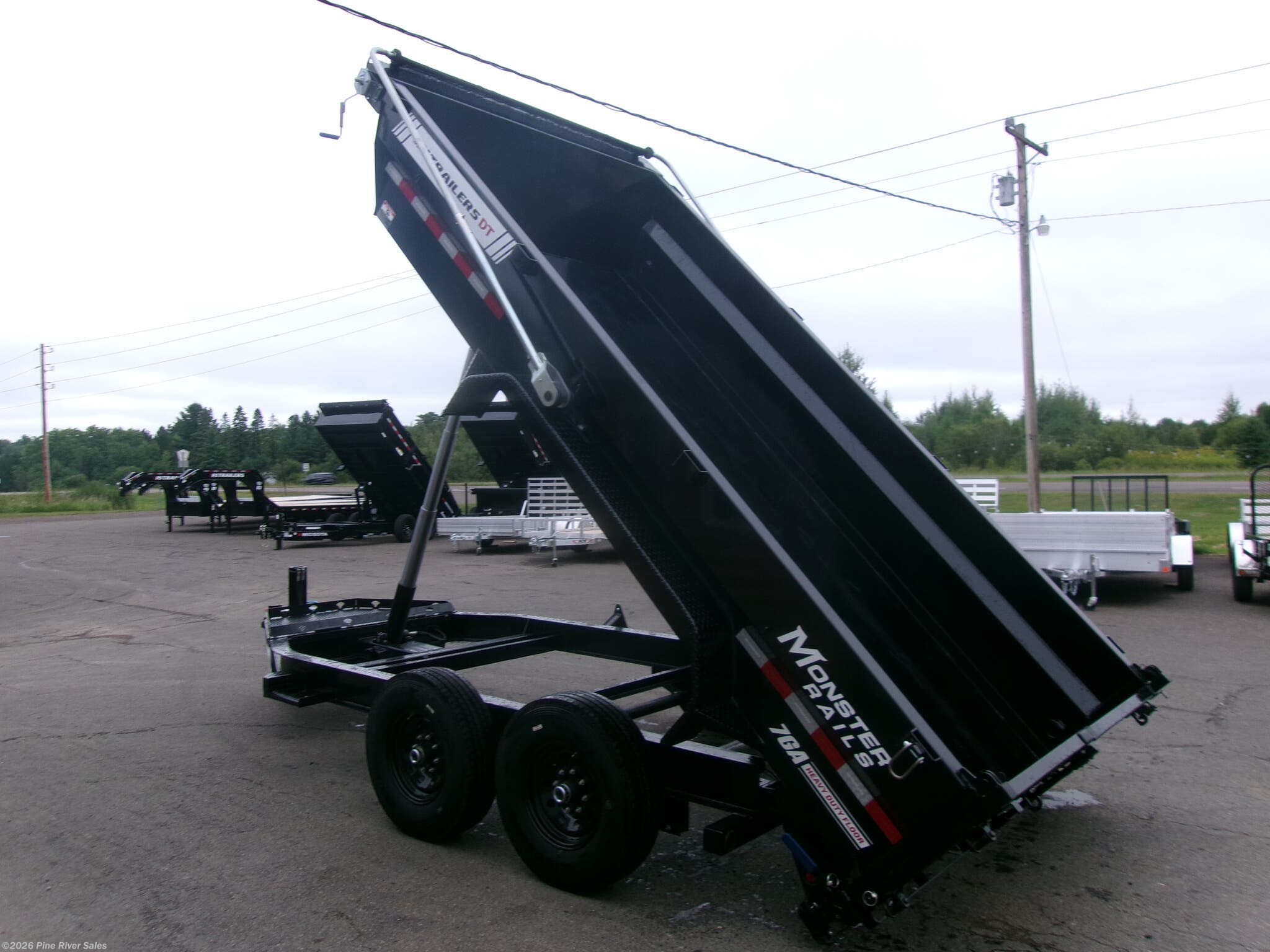 2026 DT1 DT PJ 14' DUMP TRAILER 15.4 by PJ Trailers from Pine River Sales in Cloquet, Minnesota