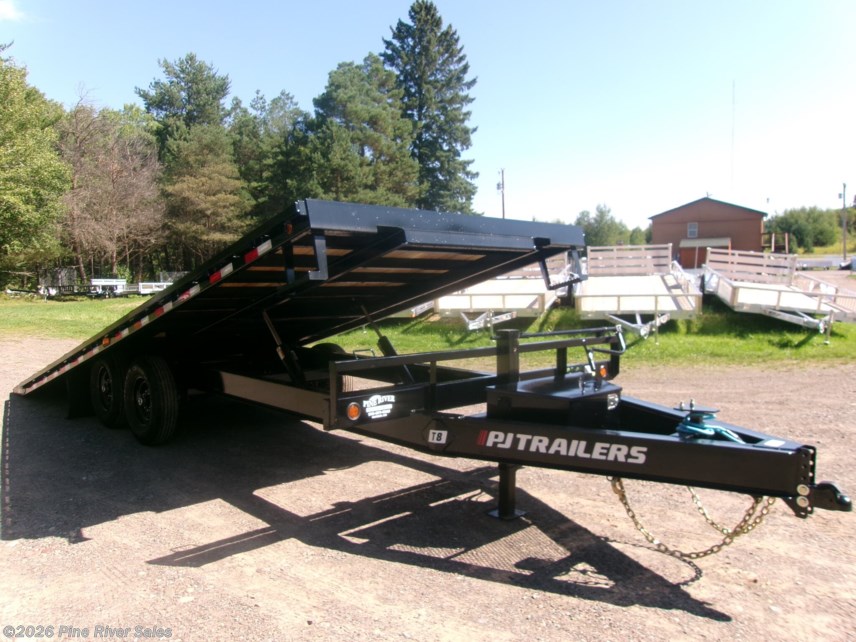 New 2027 PJ Trailers T8 PJ T8 22 Tilt Deckover 14k available in Cloquet, Minnesota