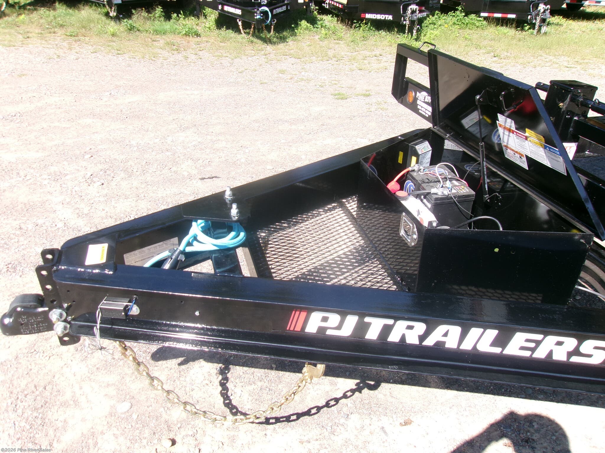 New 2027 PJ Trailers T8 PJ T8 22 Tilt Deckover 14k available in Cloquet, Minnesota