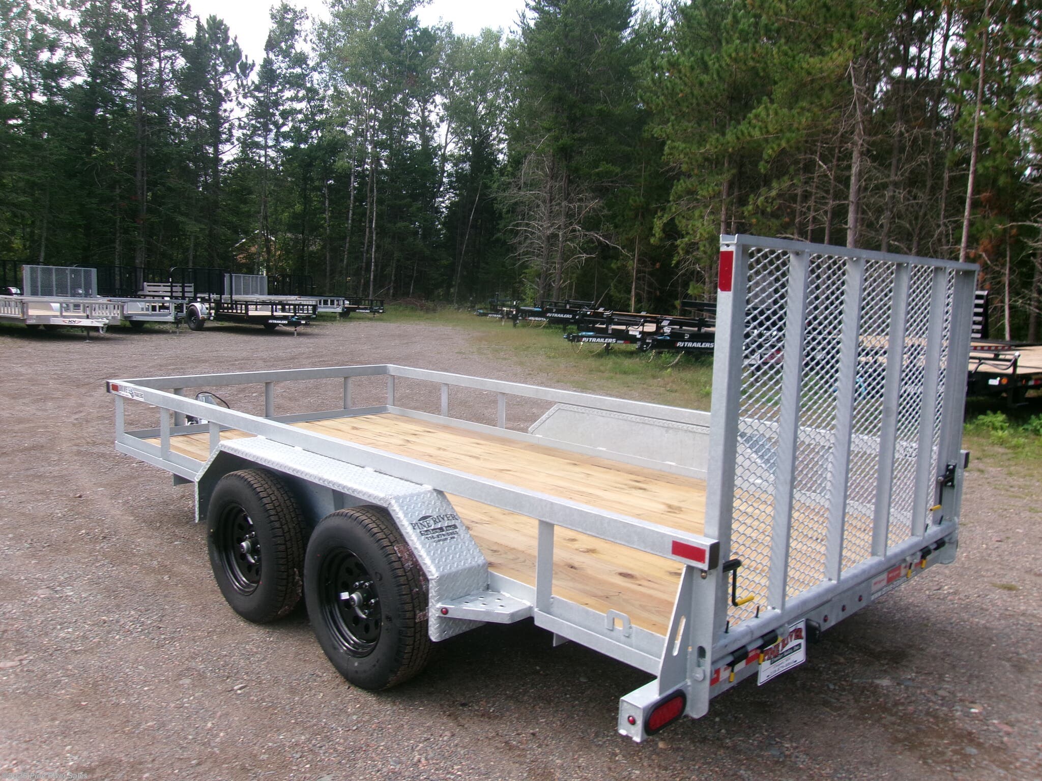 2027 Drive Trailers 82x14 UT Galvanized 7K GVWR - New Utility Trailer for sale by Pine River Sales in Cloquet, Minnesota