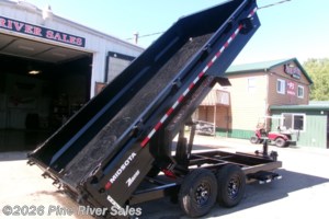 2027 Midsota HV 16' Dump Trailer 15.4 K GVWR