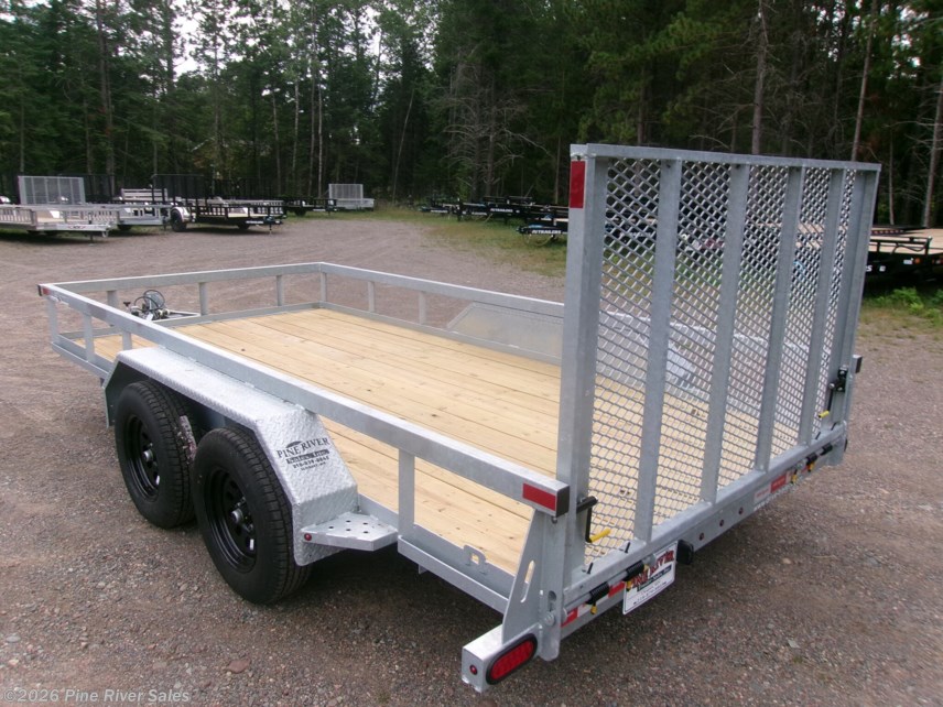 New 2027 Drive Trailers 82x14 UT Galvanized 7K GVWR available in Cloquet, Minnesota