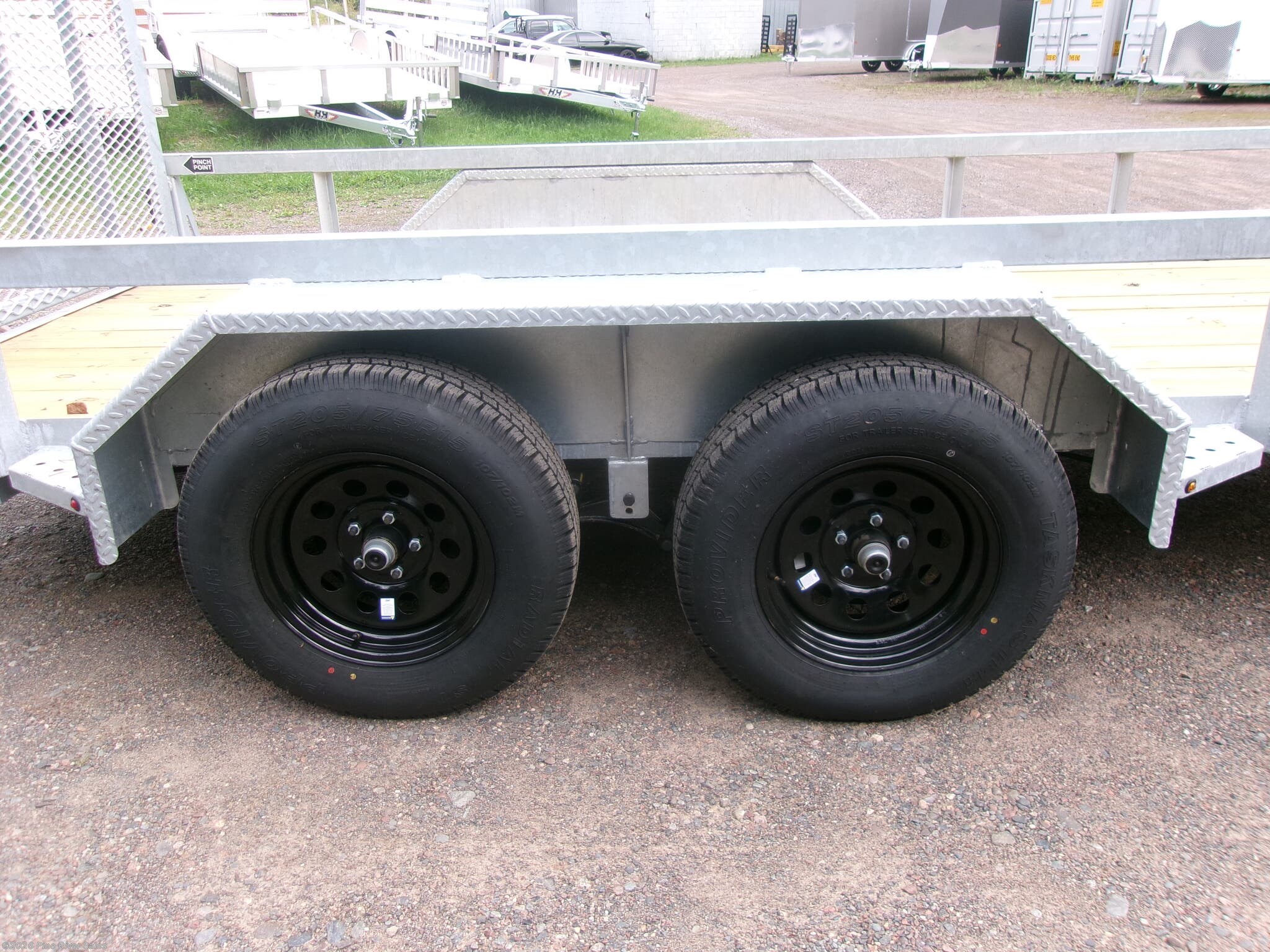 2027 82x14 UT Galvanized 7K GVWR by Drive Trailers from Pine River Sales in Cloquet, Minnesota