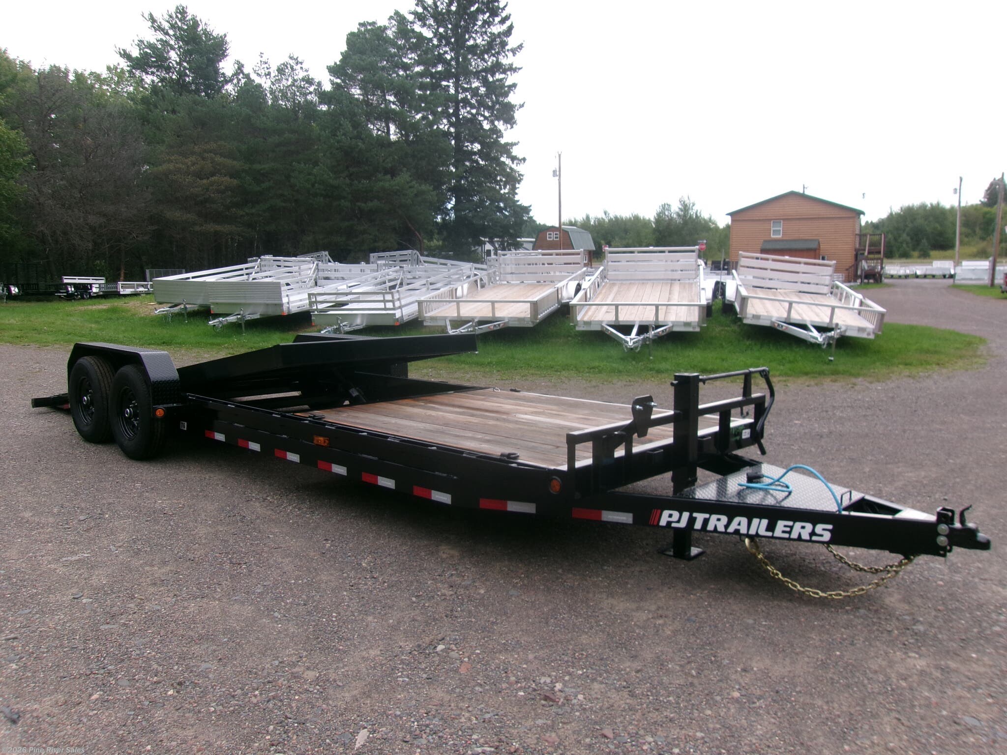 2027 T6 24' Tilt 14k GVWR by PJ Trailers from Pine River Sales in Cloquet, Minnesota