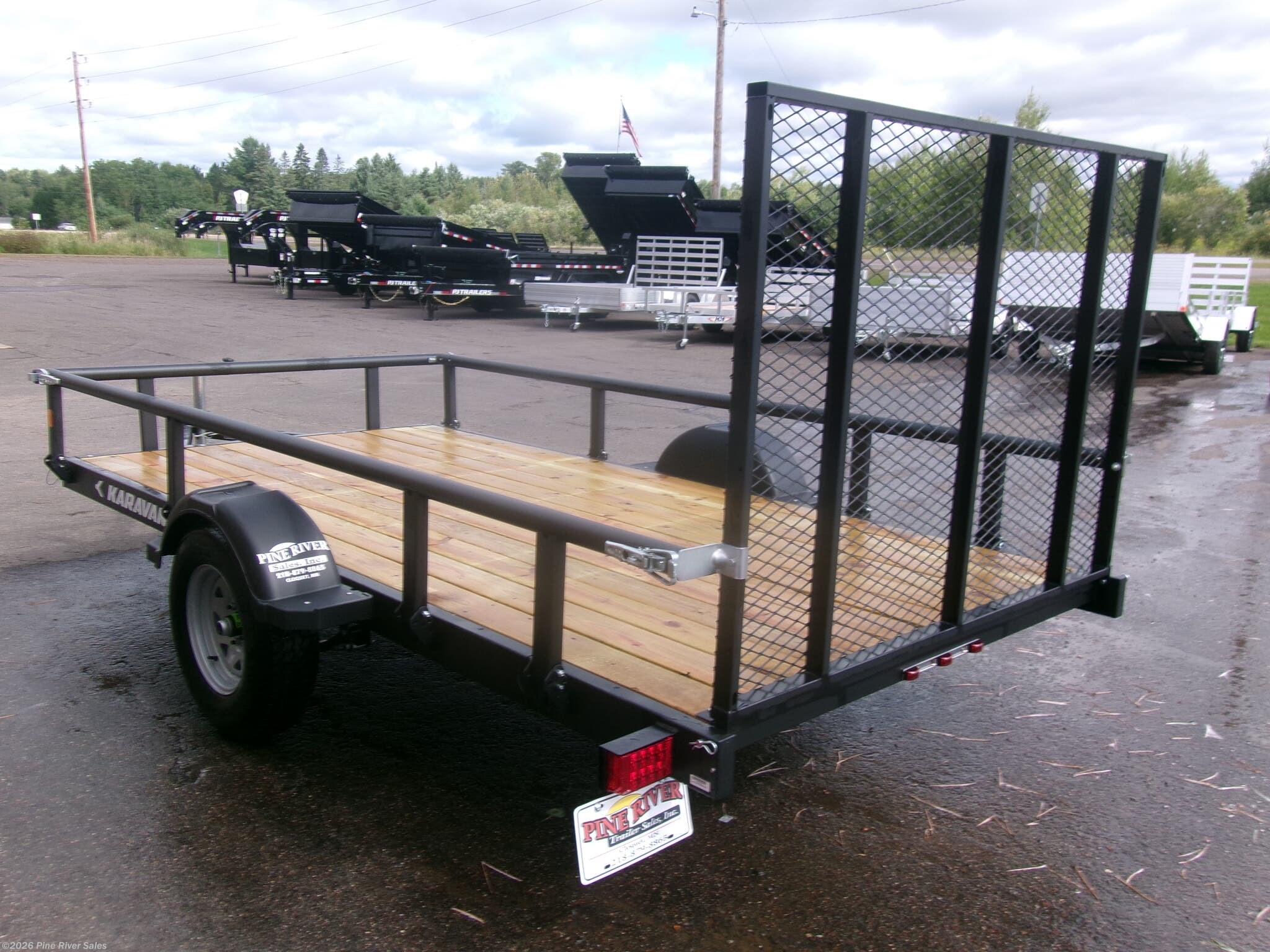 2027 Karavan Utility Trailer 72'x12 Karavan 3k Steel