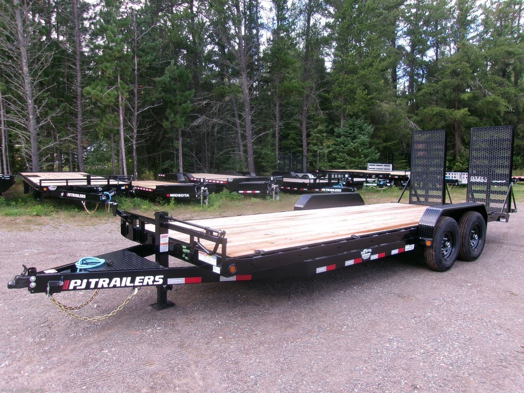 2027 PJ Trailers CC 22' equipment 14k gvwr - New Equipment Trailer for sale by Pine River Sales in Cloquet, Minnesota