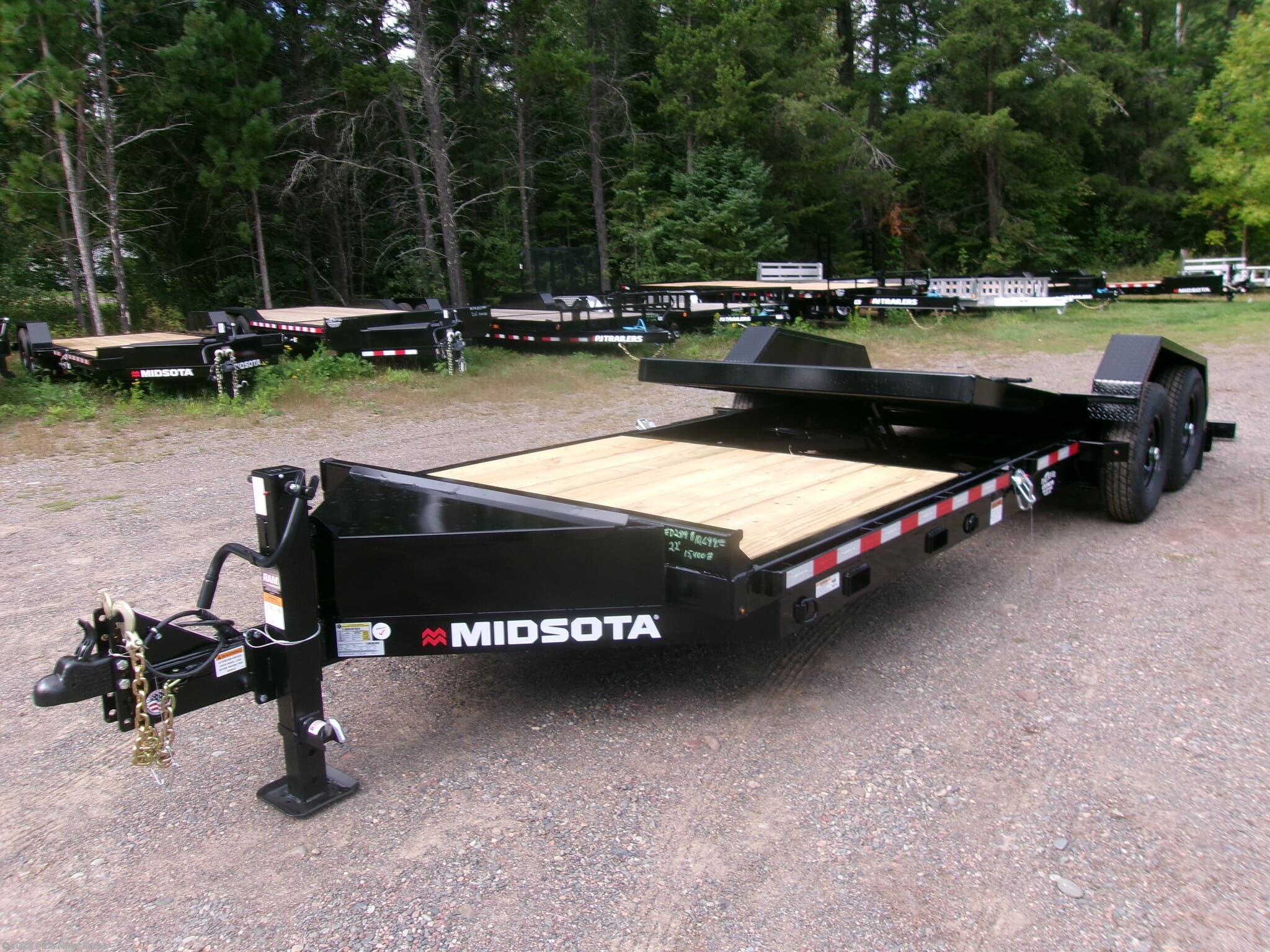 2027 Midsota TB 83" x 22' Gravity Tilt Trailer 15.4k