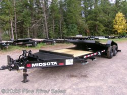 New 2027 Midsota TB 83" x 22' BTB Gravity Tilt Trailer 17,6K GVWR available in Cloquet, Minnesota