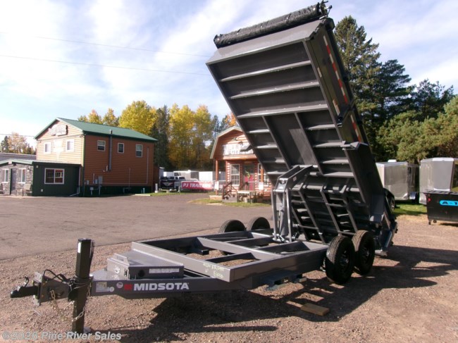 2027 Midsota HV 16' Dump Trailer 15.4 K GVWR
