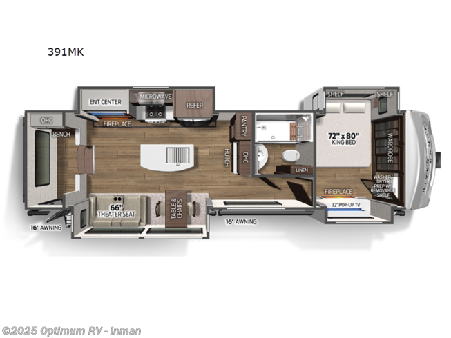 2023 Palomino River Ranch 391MK - New Fifth Wheel For Sale by Optimum RV - Inman in Inman, South Carolina