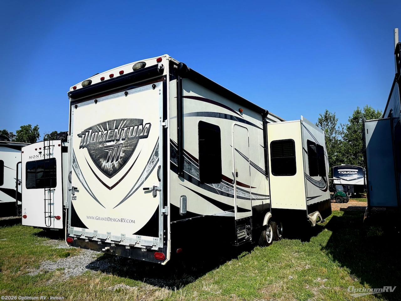 2014 Grand Design Momentum 385TH - Used Fifth Wheel For Sale by Optimum RV - Inman in Inman, South Carolina features Slideout