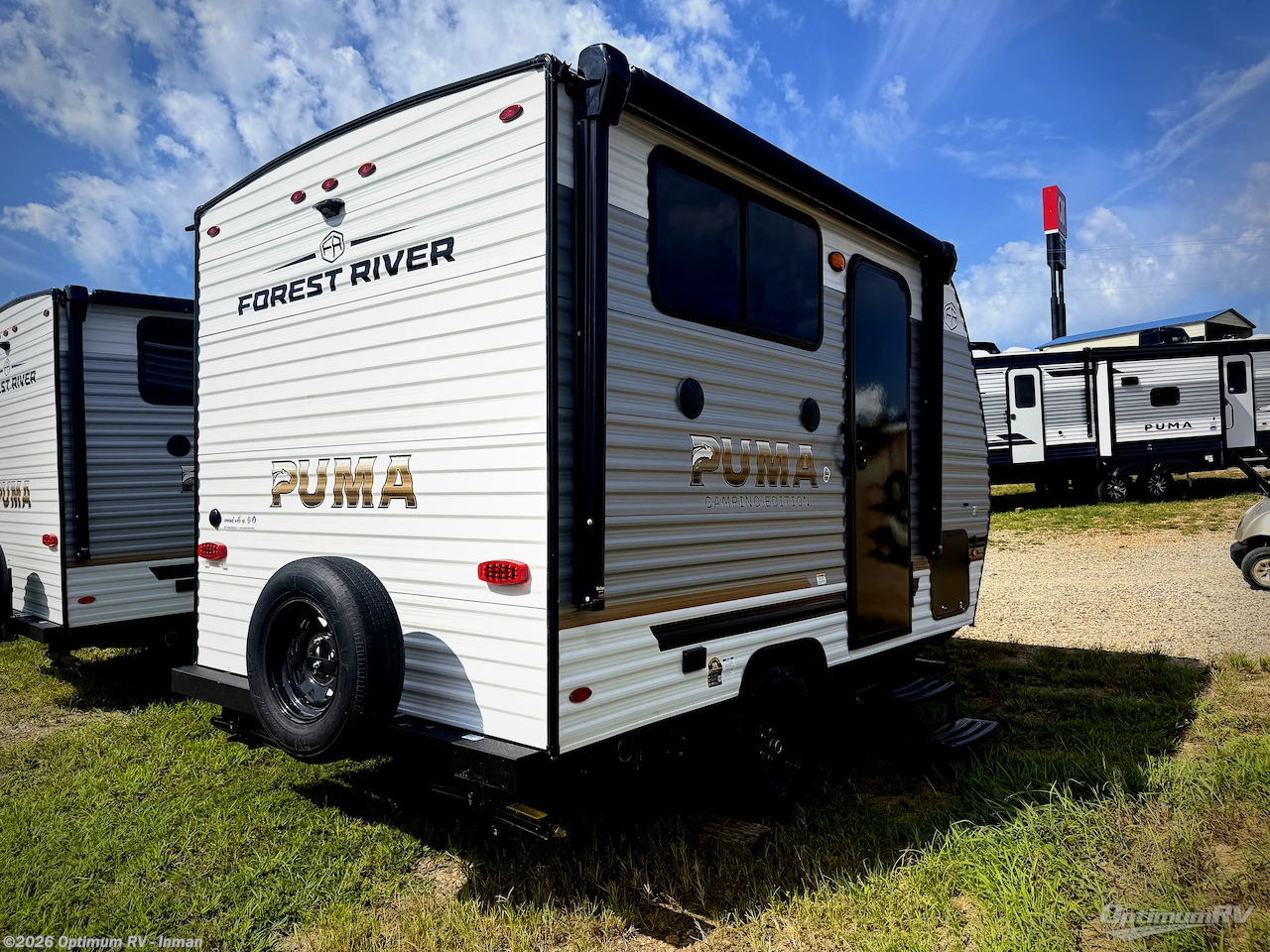 2026 Forest River Puma Camping Edition 122BHCE - New Travel Trailer For Sale by Optimum RV - Inman in Inman, South Carolina features Awning