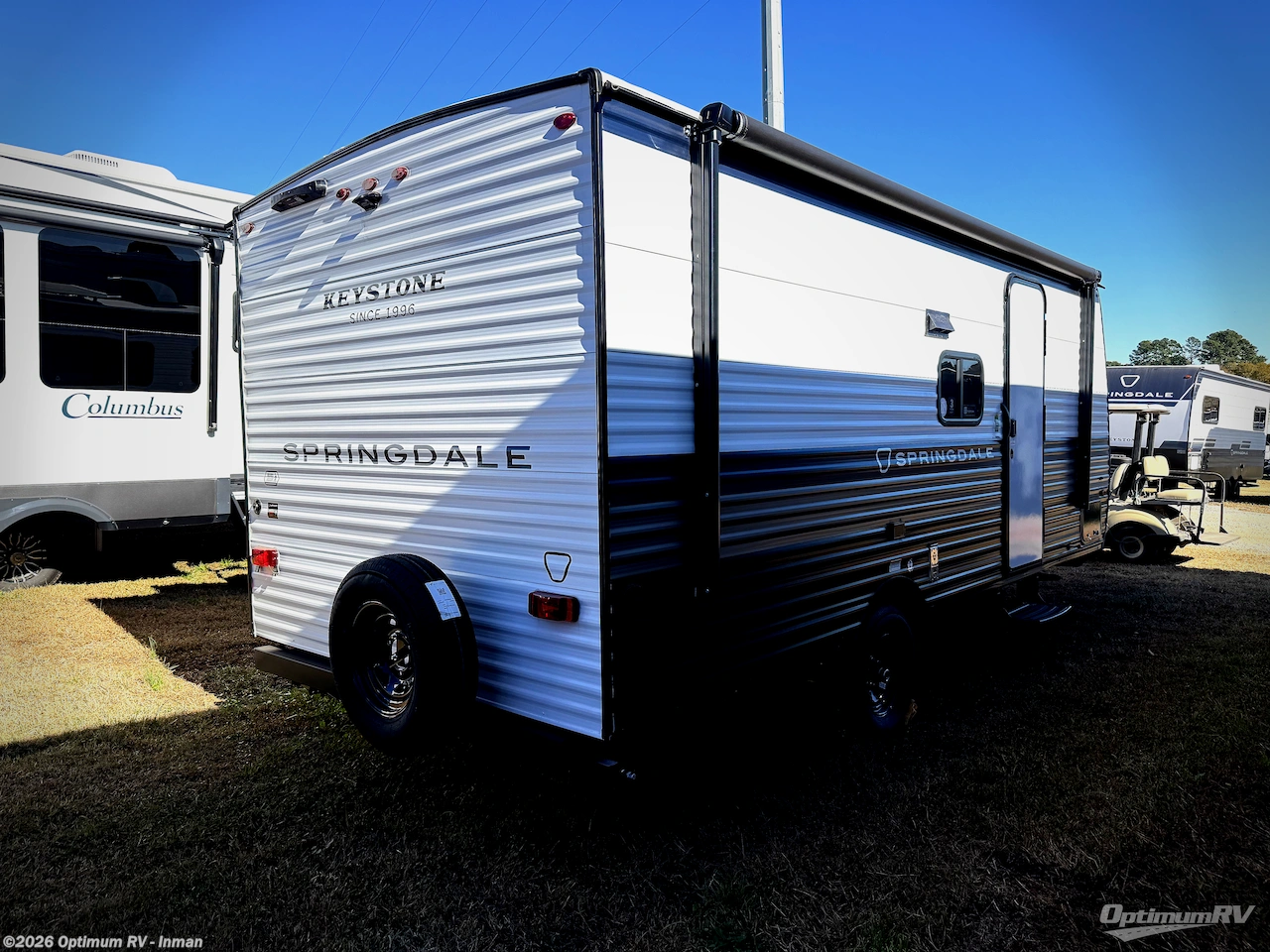 2026 Keystone Springdale Mini 1860SS - New Travel Trailer For Sale by Optimum RV - Inman in Inman, South Carolina features Awning, Slideout