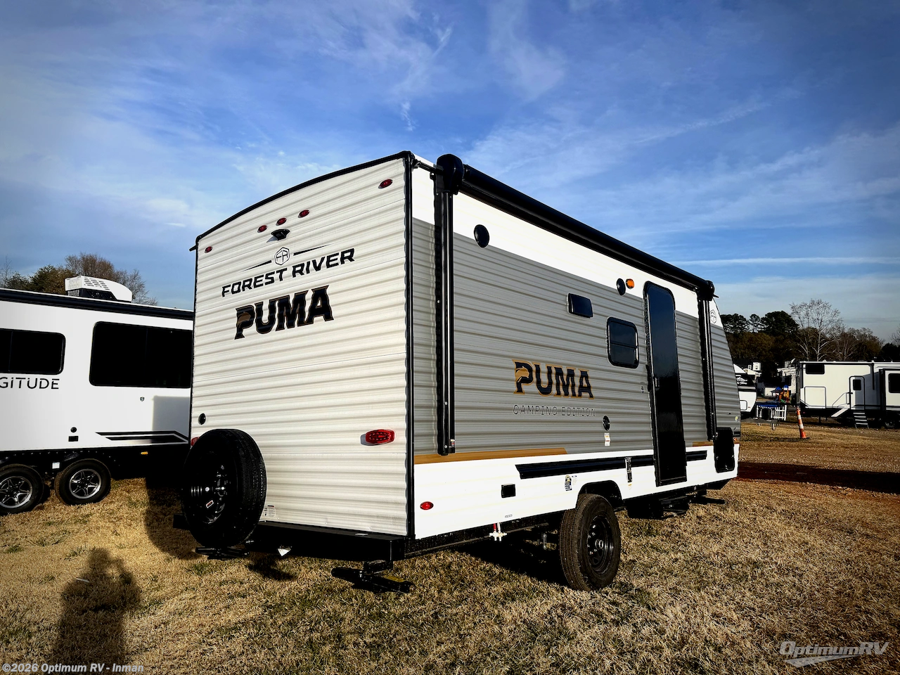 2026 Forest River Puma Camping Edition 16DSCE - New Travel Trailer For Sale by Optimum RV - Inman in Inman, South Carolina features Awning, Slideout