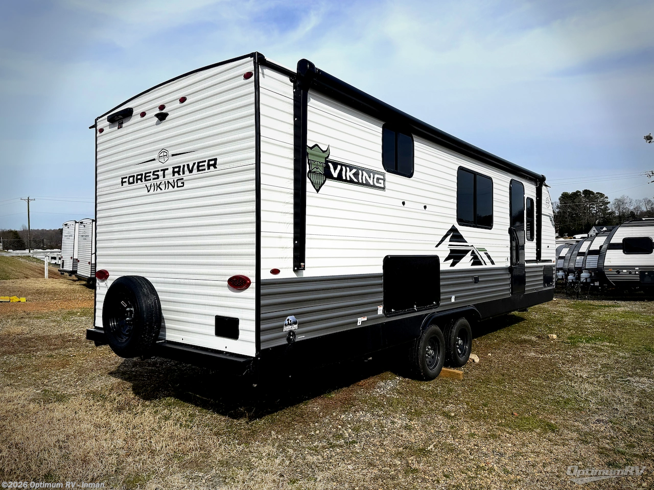 2026 Forest River Viking 5K Series 25QBH - New Travel Trailer For Sale by Optimum RV - Inman in Inman, South Carolina features Awning