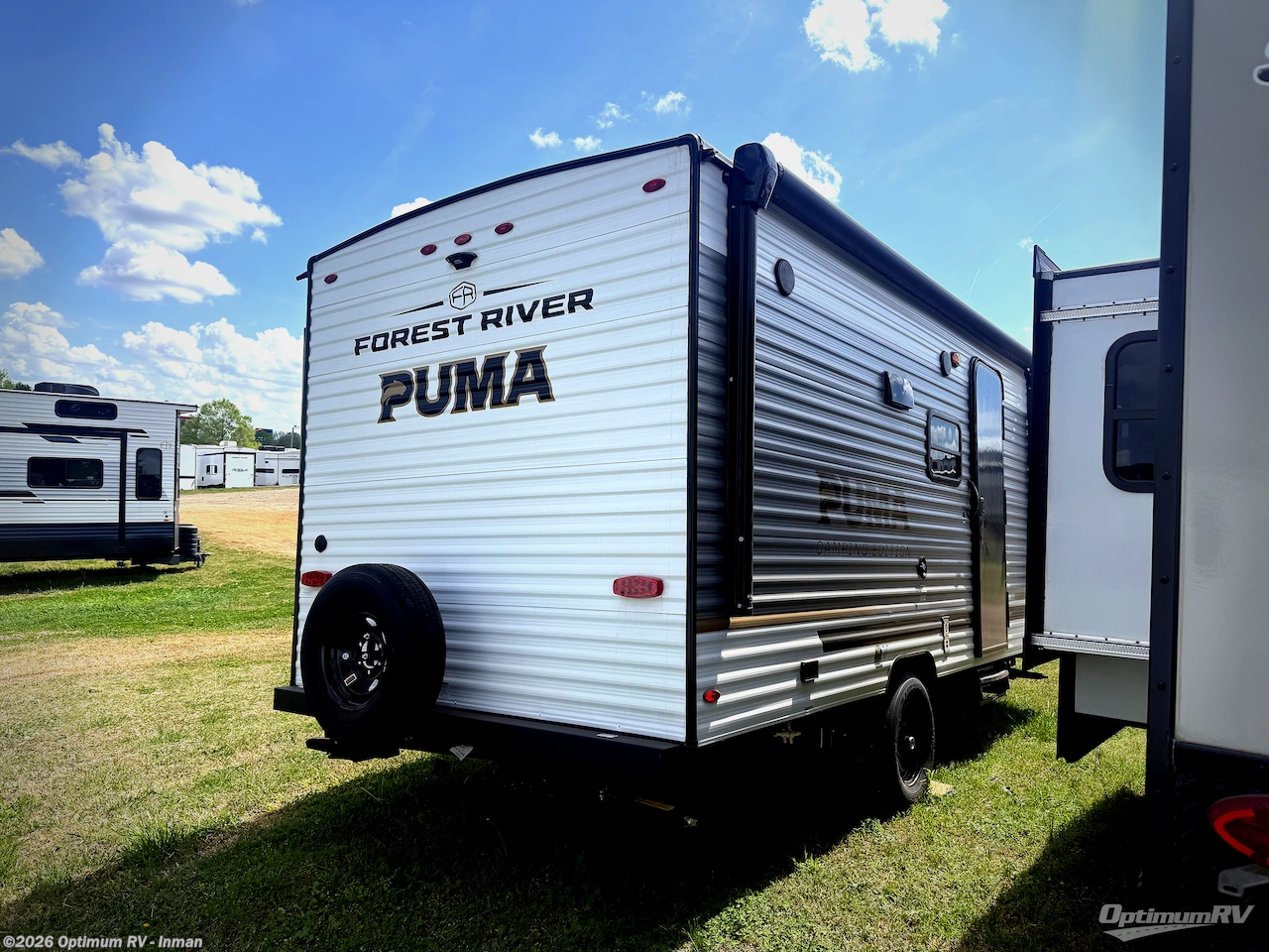 2026 Forest River Puma Camping Edition 16DSCE - Used Travel Trailer For Sale by Optimum RV - Inman in Inman, South Carolina features Awning, Slideout