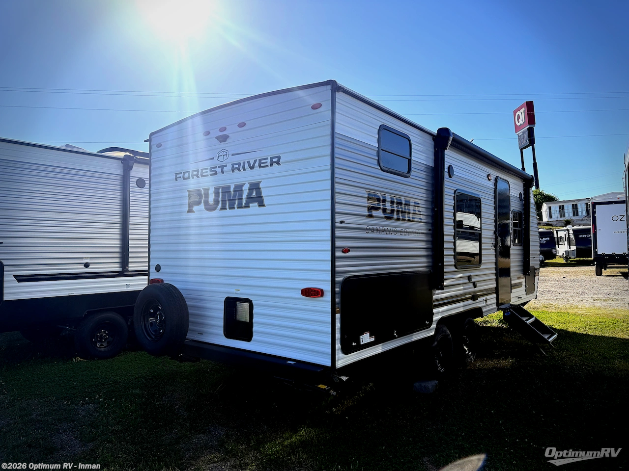 2026 Forest River Puma Camping Edition 20BHCE - New Travel Trailer For Sale by Optimum RV - Inman in Inman, South Carolina features Awning