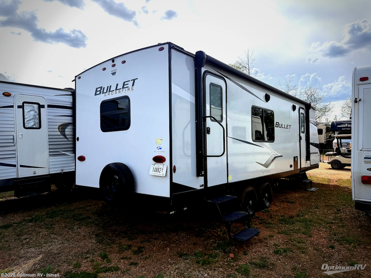 2022 Keystone Bullet Crossfire 2500RK - Used Travel Trailer For Sale by Optimum RV - Inman in Inman, South Carolina features Awning, Slideout