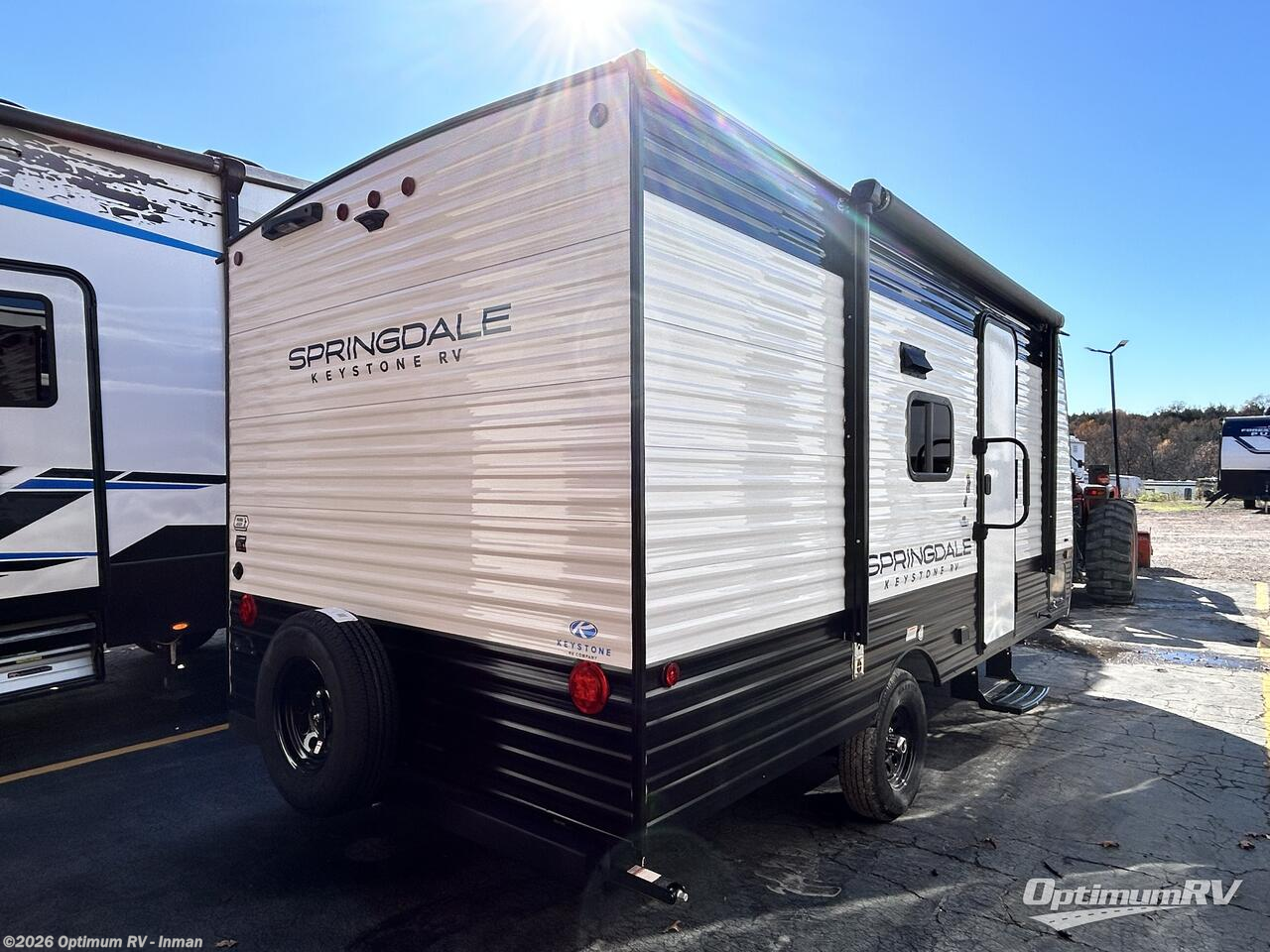 2025 Keystone Springdale Classic Mini 1800BH - New Travel Trailer For Sale by Optimum RV - Inman in Inman, South Carolina features Awning