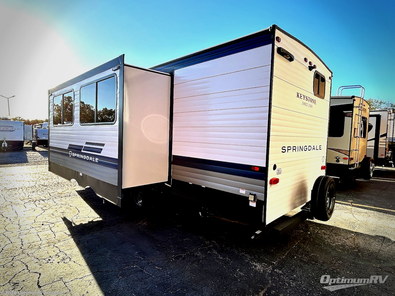 2026 Keystone Springdale Classic 269DBC - New Travel Trailer For Sale by Optimum RV - Inman in Inman, South Carolina features Slideout, Awning