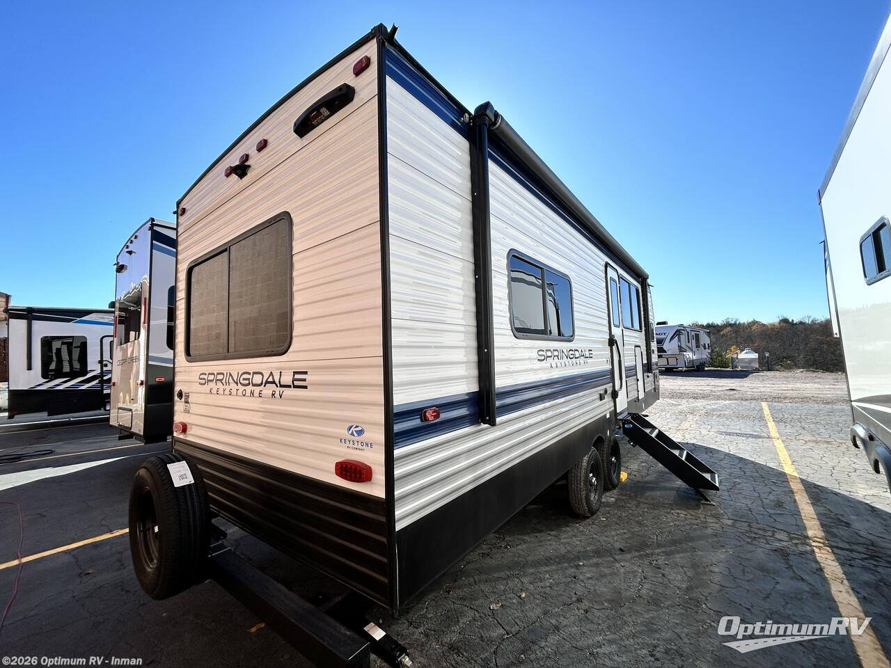 2025 Keystone Springdale 241FK - New Travel Trailer For Sale by Optimum RV - Inman in Inman, South Carolina features Slideout, Awning