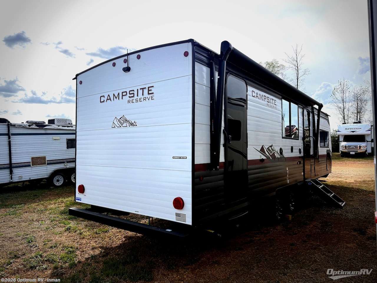 2025 Forest River Campsite Reserve 26CJ - Used Travel Trailer For Sale by Optimum RV - Inman in Inman, South Carolina features Slideout, Awning