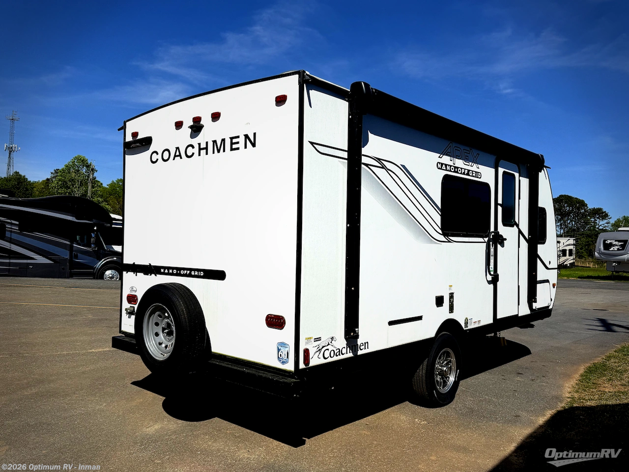 2025 Coachmen Apex Nano 185BH - Used Travel Trailer For Sale by Optimum RV - Inman in Inman, South Carolina features Awning