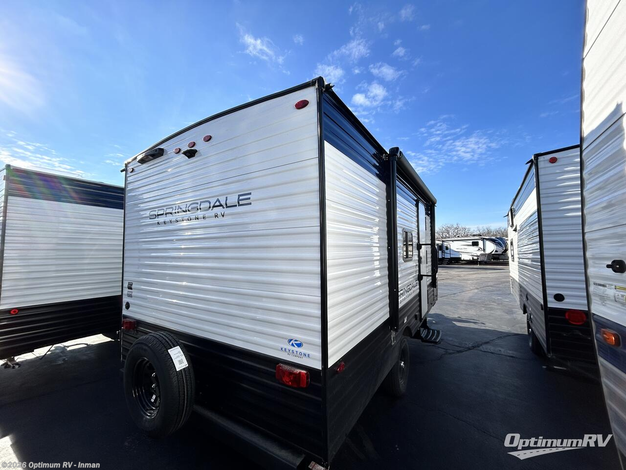2025 Keystone Springdale Classic Mini 1800BH - New Travel Trailer For Sale by Optimum RV - Inman in Inman, South Carolina features Awning