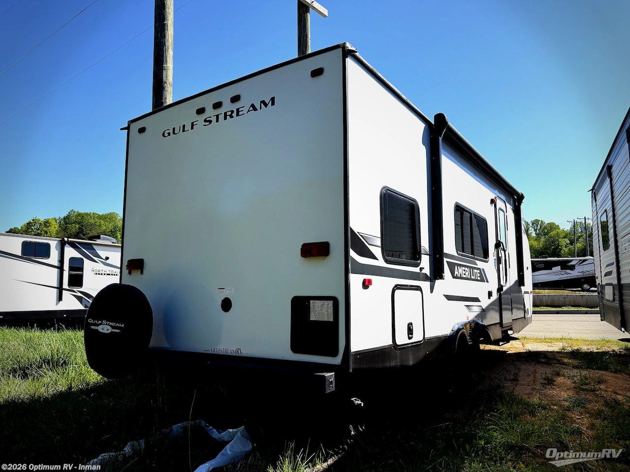 2024 Gulf Stream Ameri-Lite Ultra Lite 248BH - Used Travel Trailer For Sale by Optimum RV - Inman in Inman, South Carolina features Awning