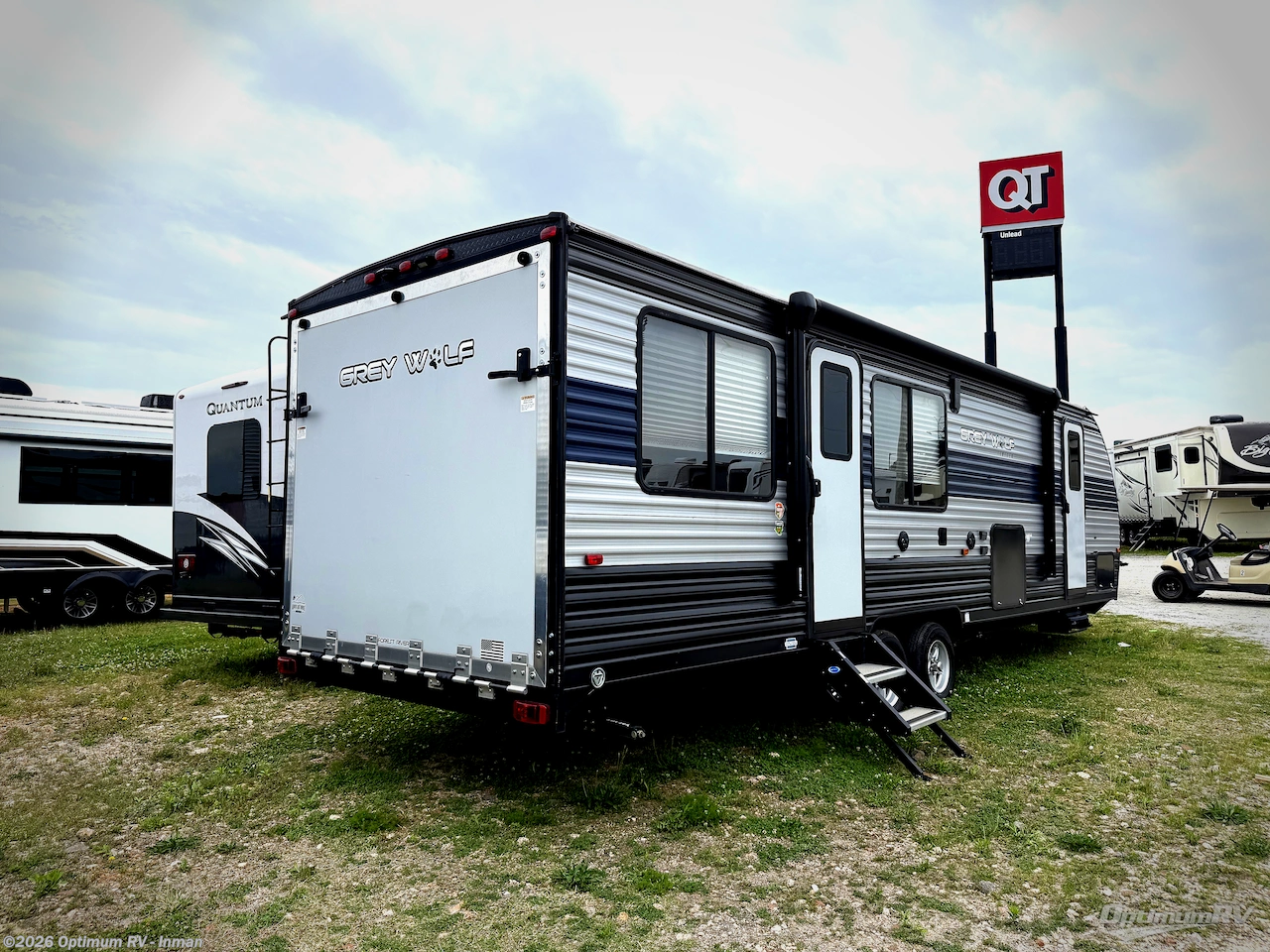 2021 Forest River Cherokee Grey Wolf 26MBRR - Used Travel Trailer For Sale by Optimum RV - Inman in Inman, South Carolina features Awning
