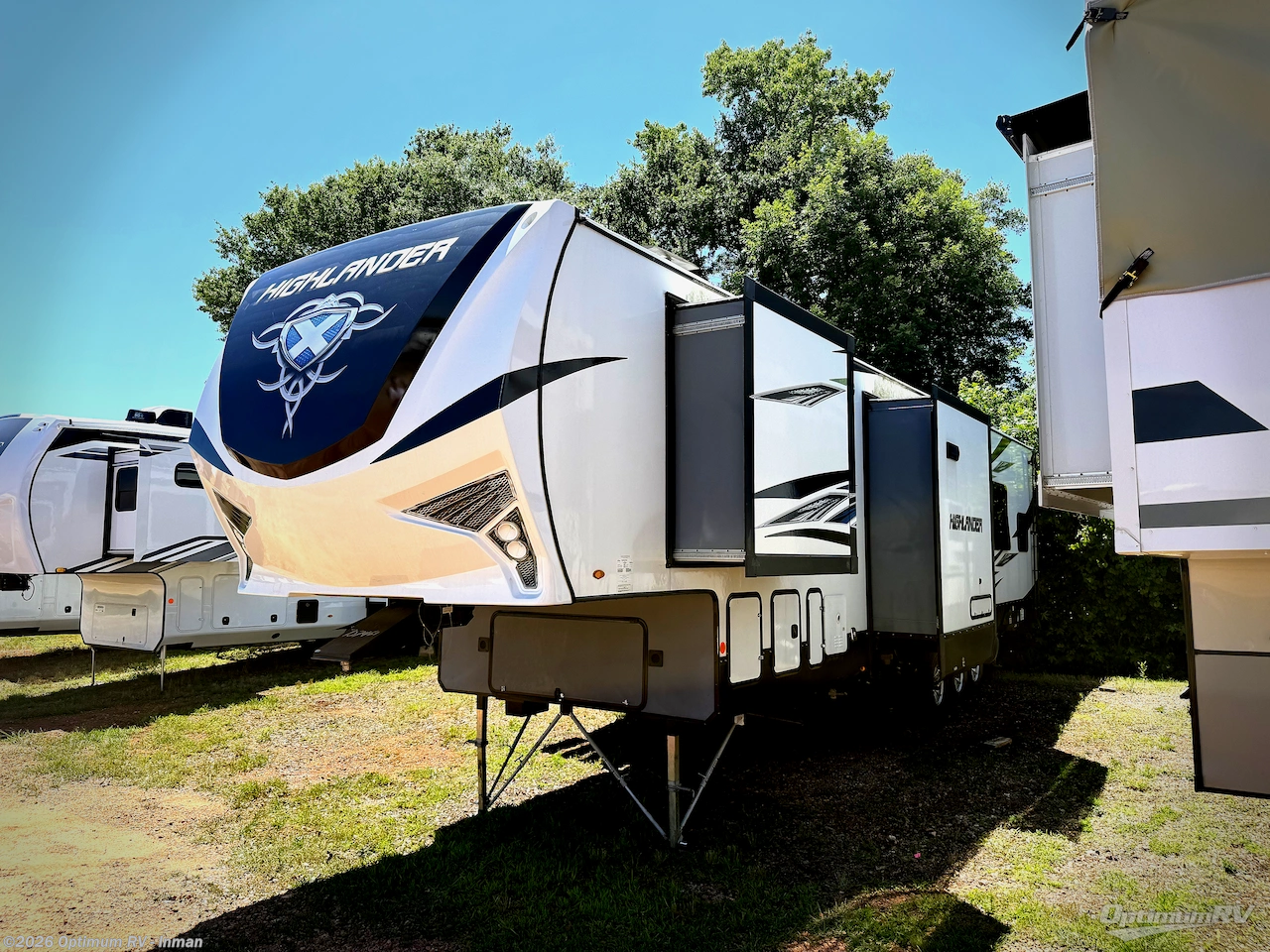 2019 Highland Ridge Highlander HF383H - Used Fifth Wheel For Sale by Optimum RV - Inman in Inman, South Carolina features Slideout, Awning