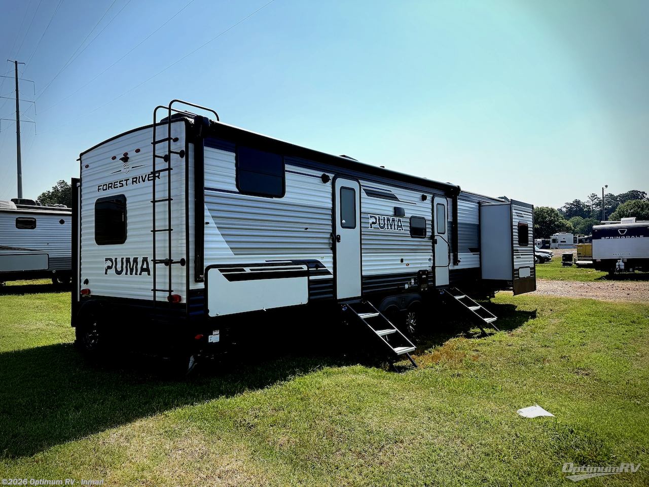 2027 Forest River Puma 32BHQS - New Travel Trailer For Sale by Optimum RV - Inman in Inman, South Carolina features Awning, Slideout