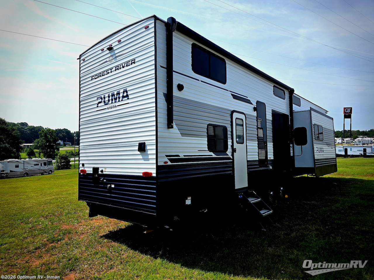 2027 Forest River Puma Vista 403LFT - New Destination Trailer For Sale by Optimum RV - Inman in Inman, South Carolina features Awning, Slideout