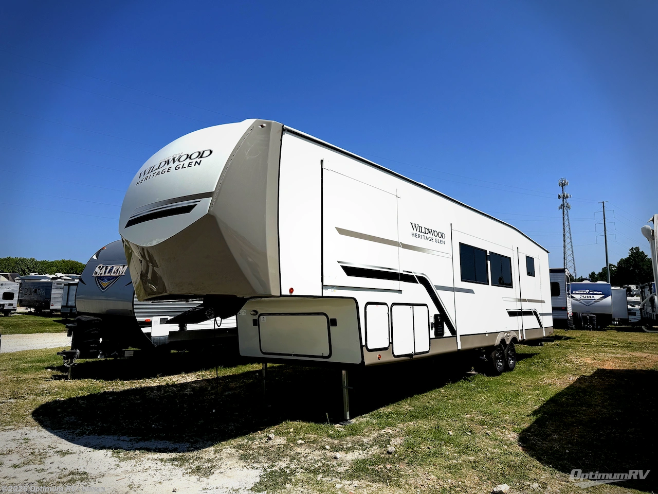 Used 2024 Forest River Wildwood Heritage Glen 356QB available in Inman, South Carolina