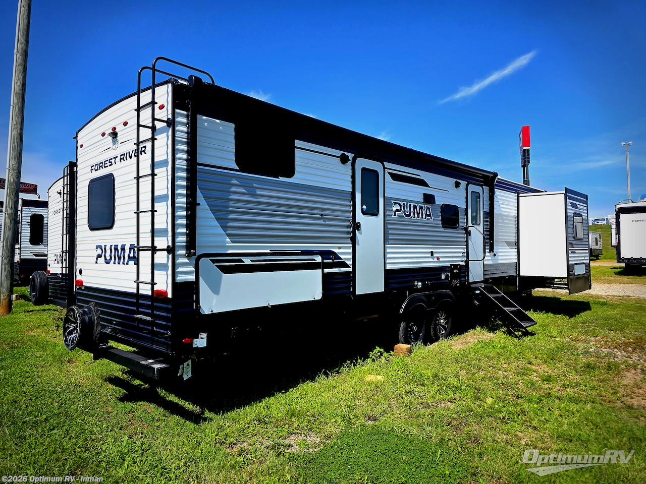 2027 Forest River Puma 32BHQS - New Travel Trailer For Sale by Optimum RV - Inman in Inman, South Carolina features Awning, Slideout
