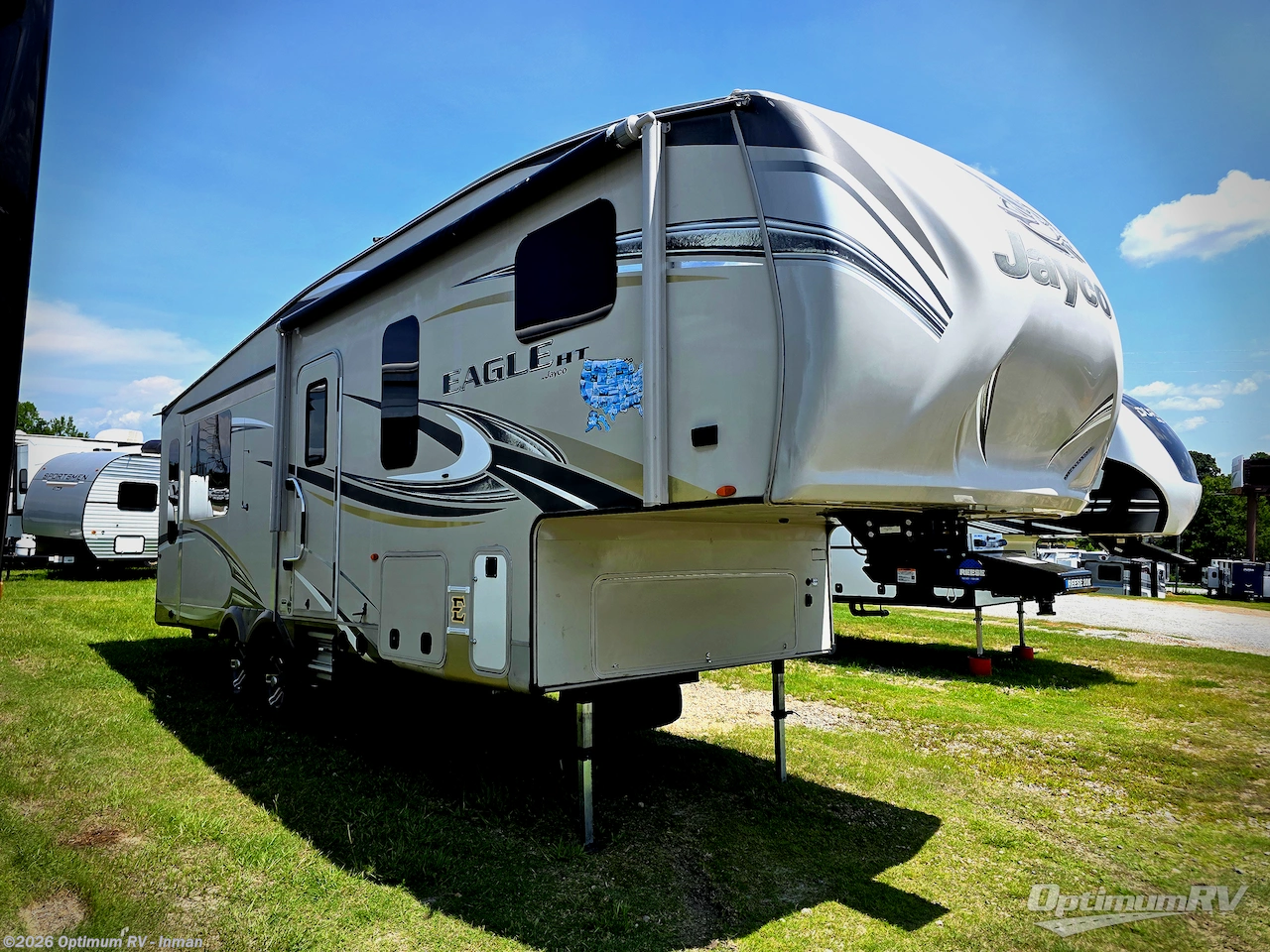 2017 Jayco Eagle HT 27.5 RLTS - Used Fifth Wheel For Sale by Optimum RV - Inman in Inman, South Carolina features Awning