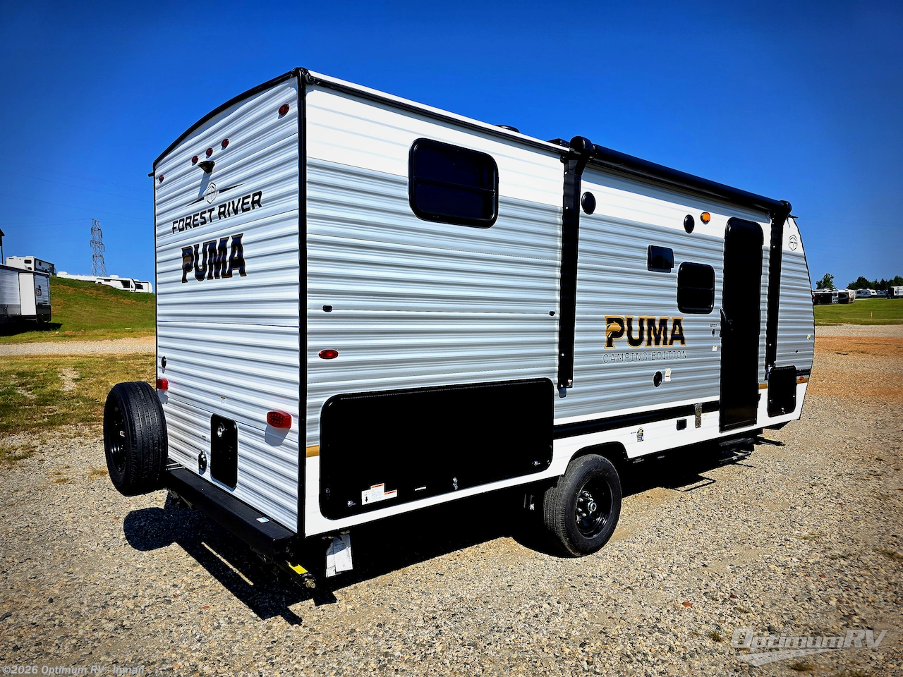 2027 Forest River Puma Camping Edition 18BHCE - New Travel Trailer For Sale by Optimum RV - Inman in Inman, South Carolina features Awning, Slideout