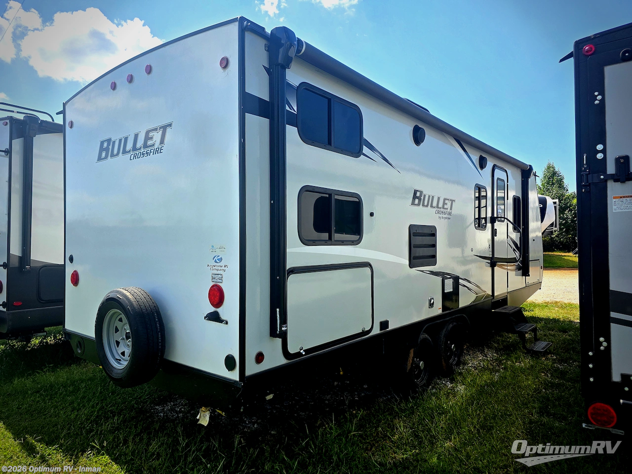 2021 Keystone Bullet Crossfire 2430BH - Used Travel Trailer For Sale by Optimum RV - Inman in Inman, South Carolina features Awning, Slideout